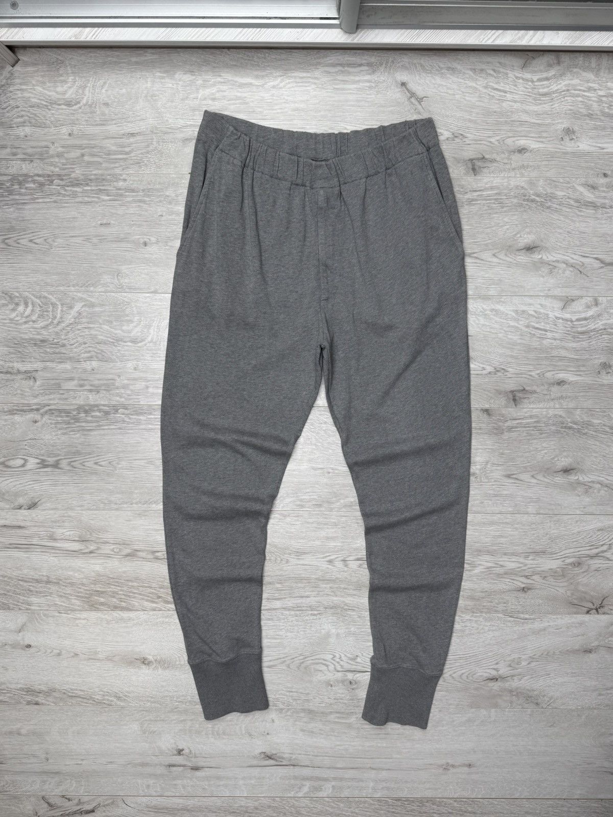 Dries Van Noten Dries Van Noten Gray Cotton Sweatpants Light Track Pants Size 30" / US 8 / IT 44 - 1 Thumbnail