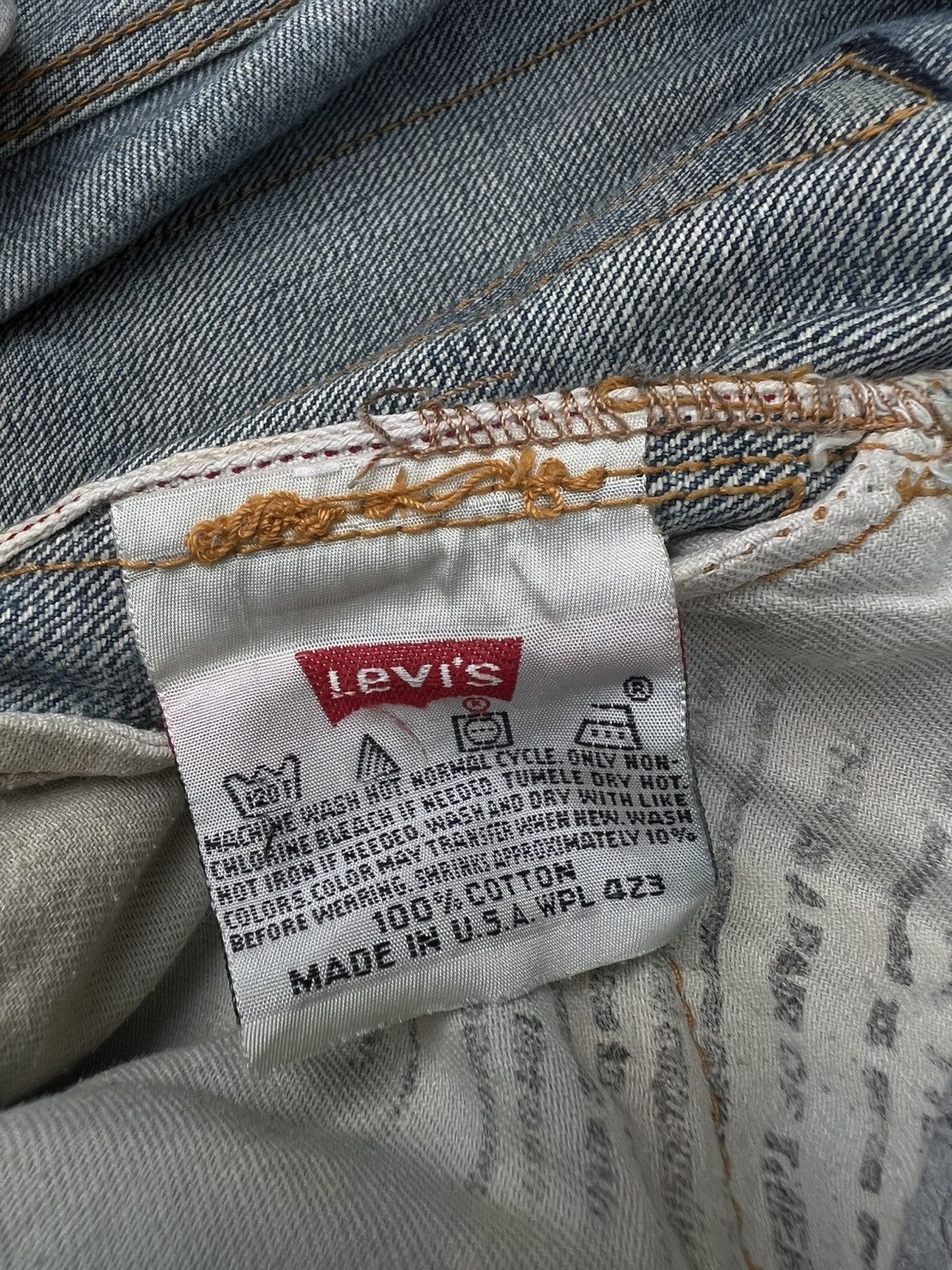 Levi's Vintage Clothing Vintage Levis 501xx Big E Selvedge Size US 32 / EU 48 - 7 Thumbnail