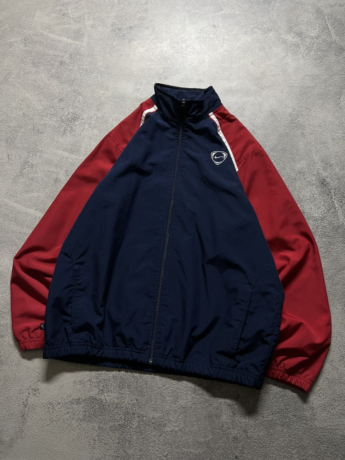 Nike × Vintage Vintage Y2k Nike 💙 Nylon Jacket 00’s Size US M / EU 48-50 / 2 - 2 Thumbnail