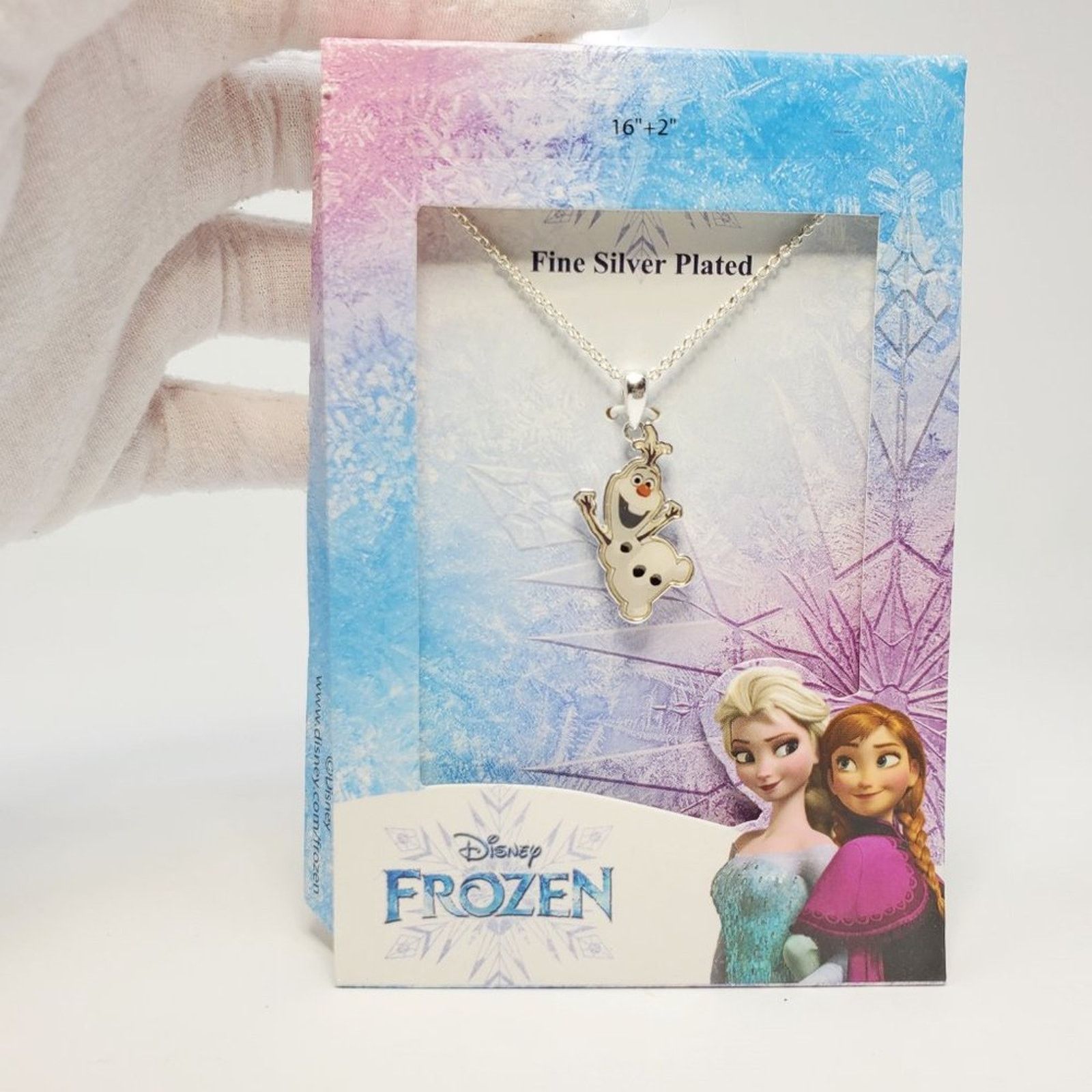 Disney Disney Frozen Olaf Fine Silver Plated Necklace NIP Size ONE SIZE - 2 Thumbnail
