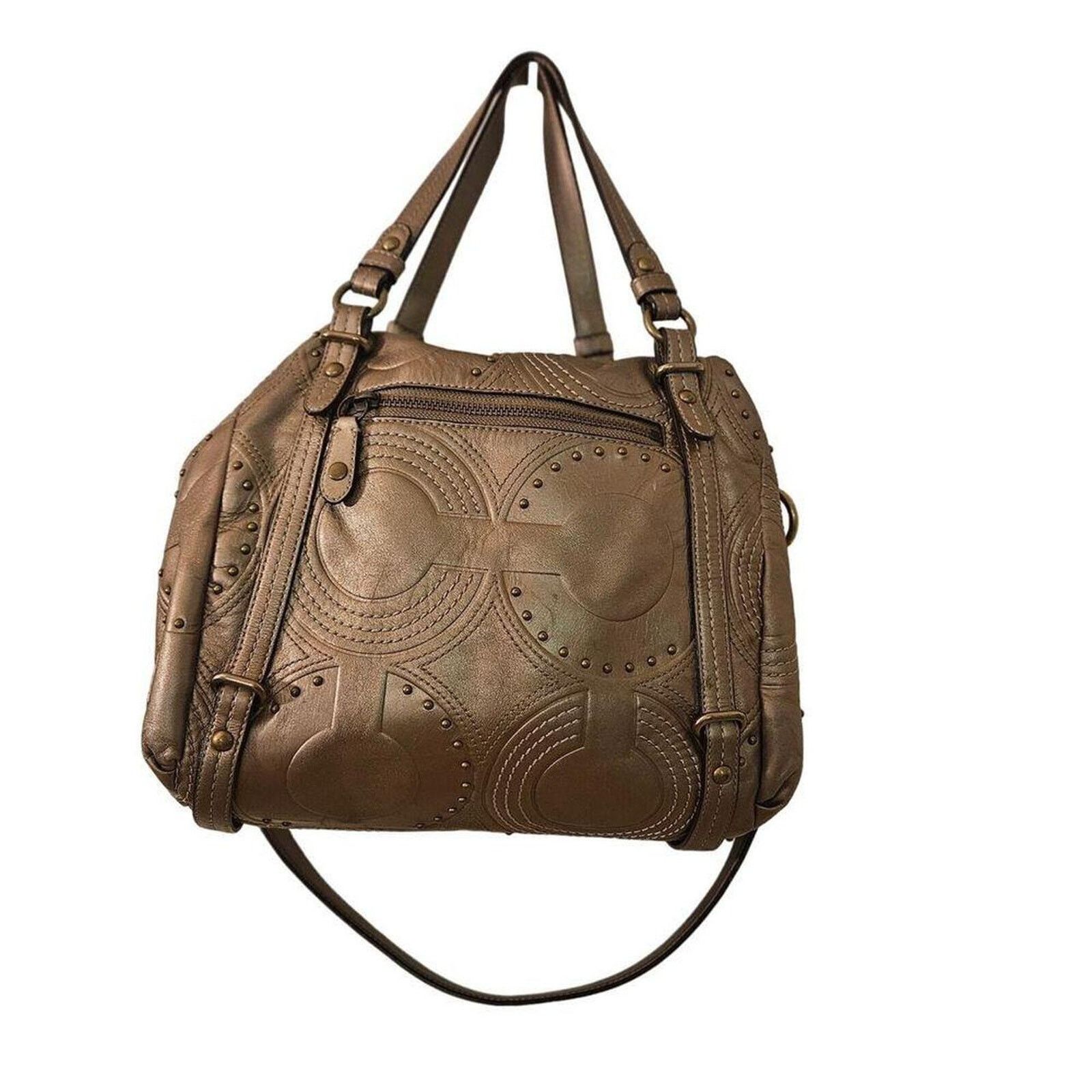 Coach Coach c1087 bronze metal embossed Size ONE SIZE - 1 Thumbnail