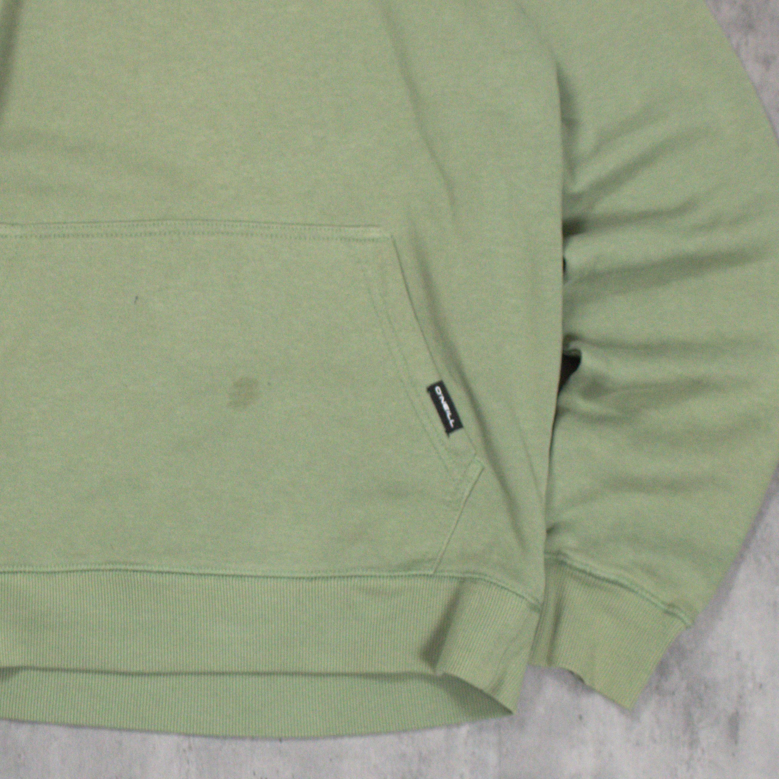 O'Neill Y2K 2000's Oniel Green Baggy Pull Over Olive Green Hoodie Size US M / EU 48-50 / 2 - 3 Thumbnail