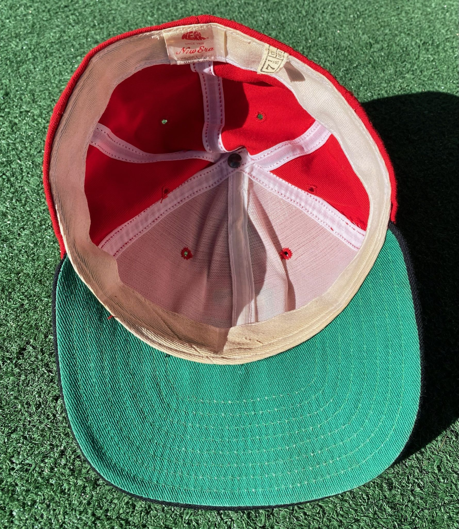 New Era 80’s New Era Georgia Bulldogs Wool Blend Red Fitted Hat 7 Size ONE SIZE - 7 Thumbnail