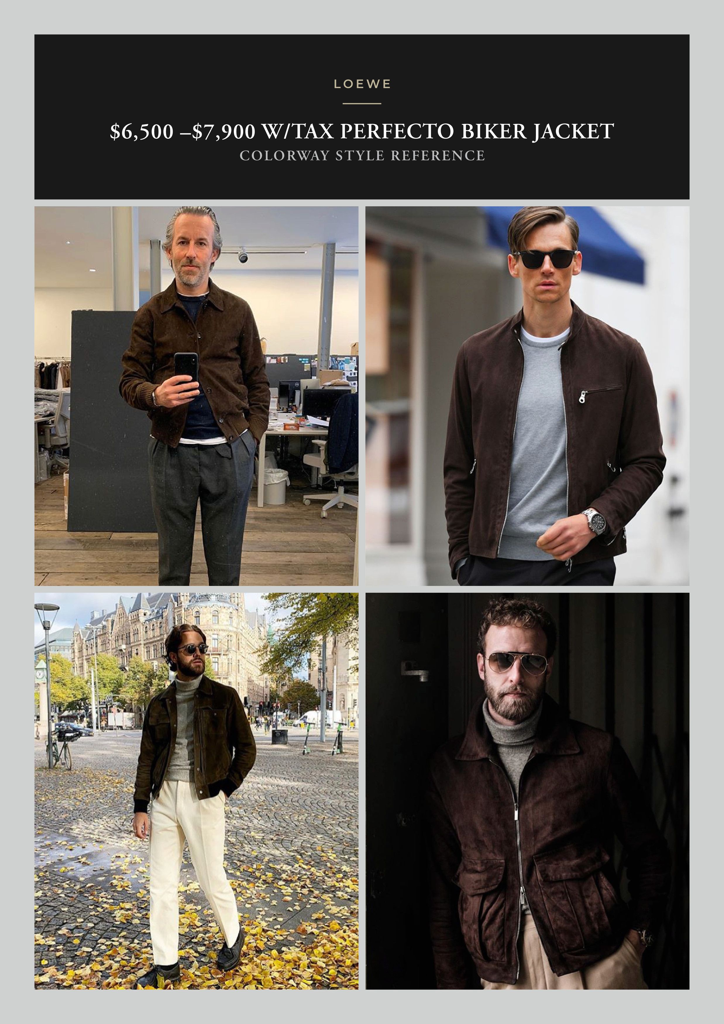 Loewe Collector Piece, Rare LOEWE JW Anderson Suede Biker Size US M / EU 48-50 / 2 - 10 Thumbnail