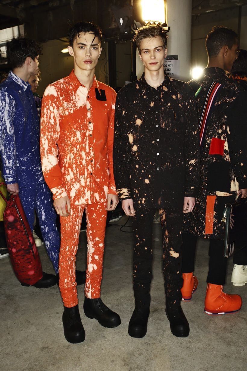 Raf Simons × Sterling Ruby AW14 RAF SIMONS STERLING RUBY TWO POCKET SHIRT Size US S / EU 44-46 / 1 - 10 Thumbnail