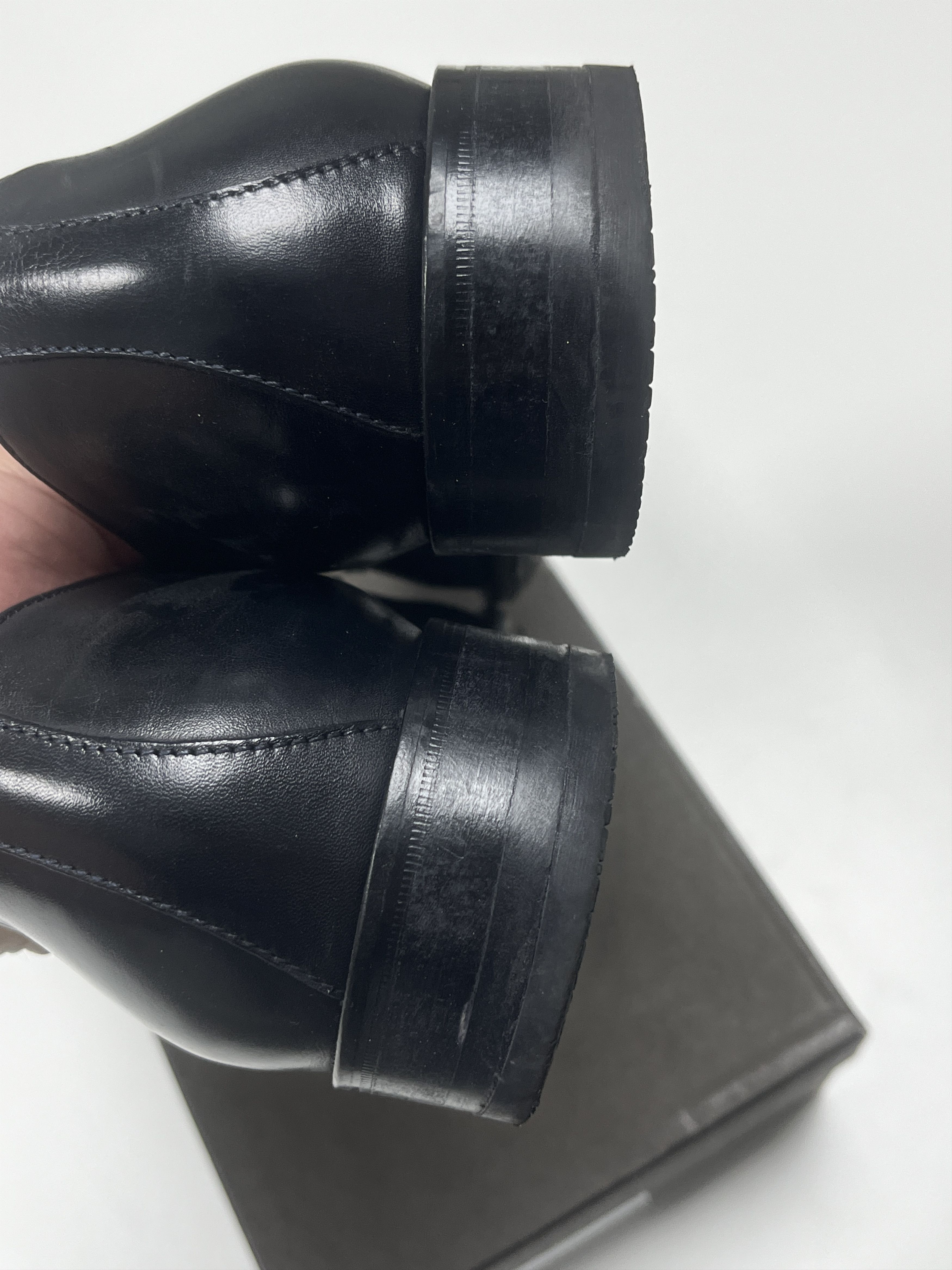 Hugo Boss Hugo Boss Lace-Up Dress Shoes Navy UK6(like eu41) Size US 7 / EU 40 - 5 Thumbnail