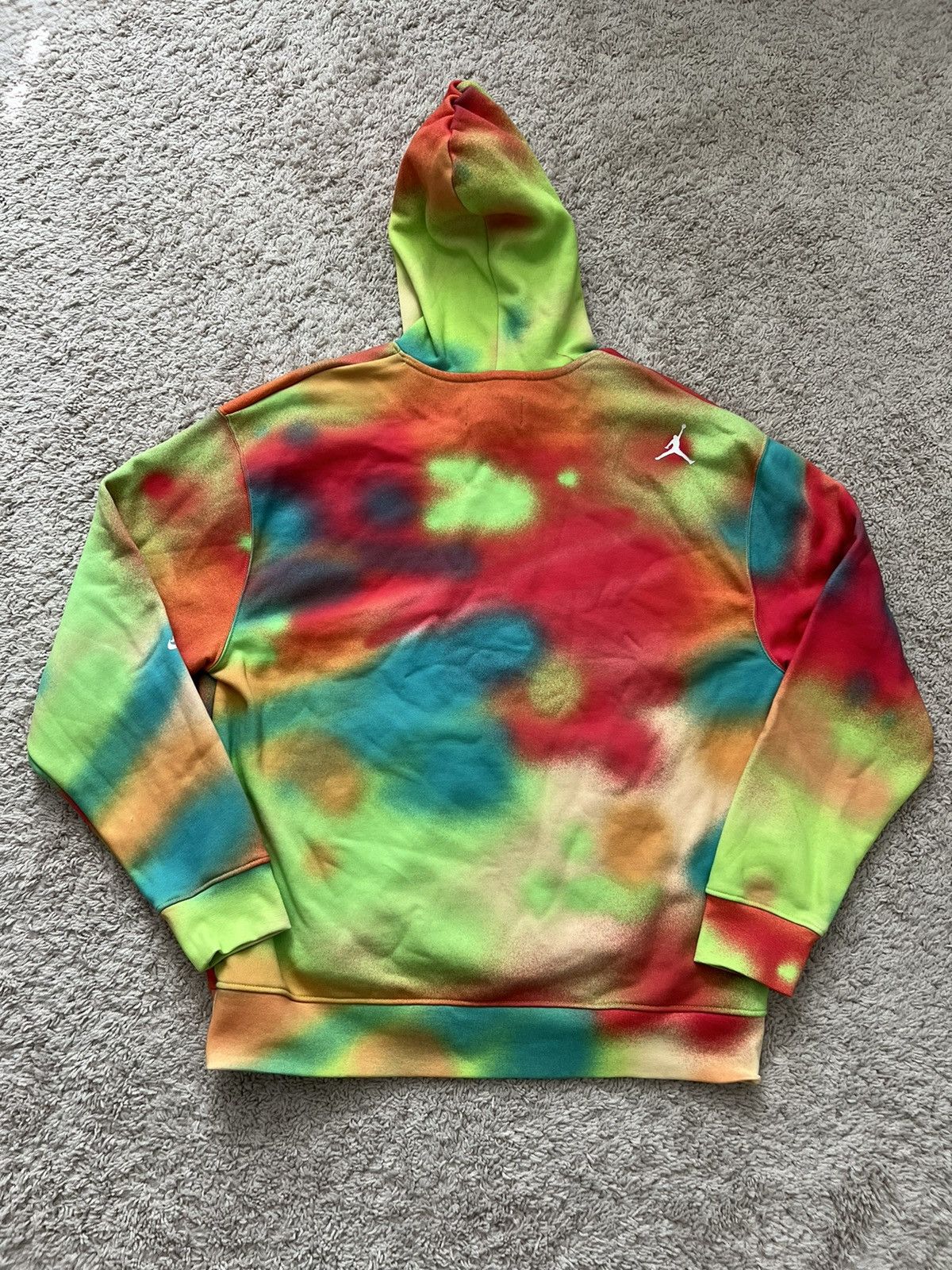 Jordan Brand Nike Air Jordan Flight MVP Pullover Hoodie Tie Dye Size US L / EU 52-54 / 3 - 7 Thumbnail
