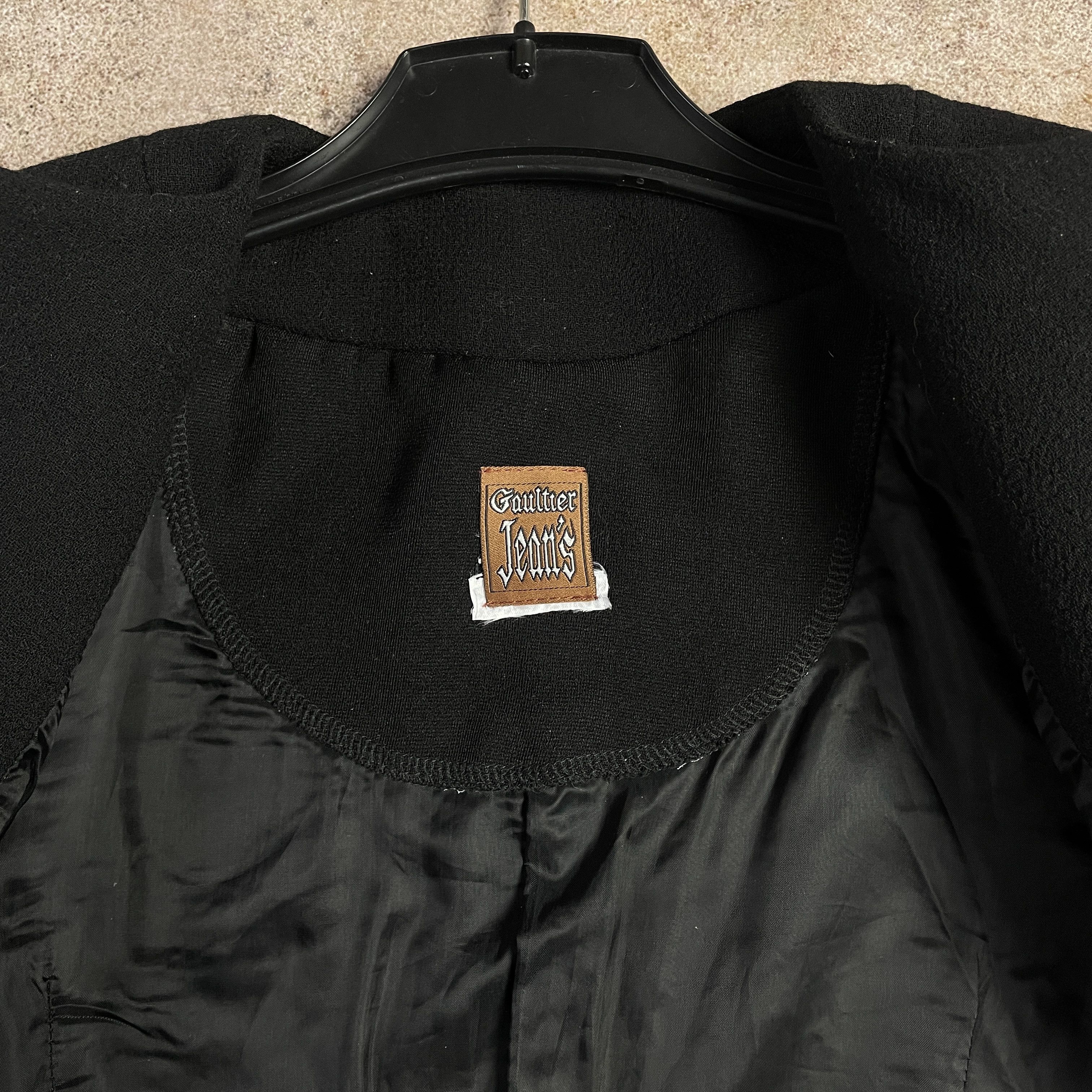 Jean Paul Gaultier ⭐ Jean Paul Gaultier Archive Jacket SS89 Pleated Blazer Size XS / US 0-2 / IT 36-38 - 5 Thumbnail