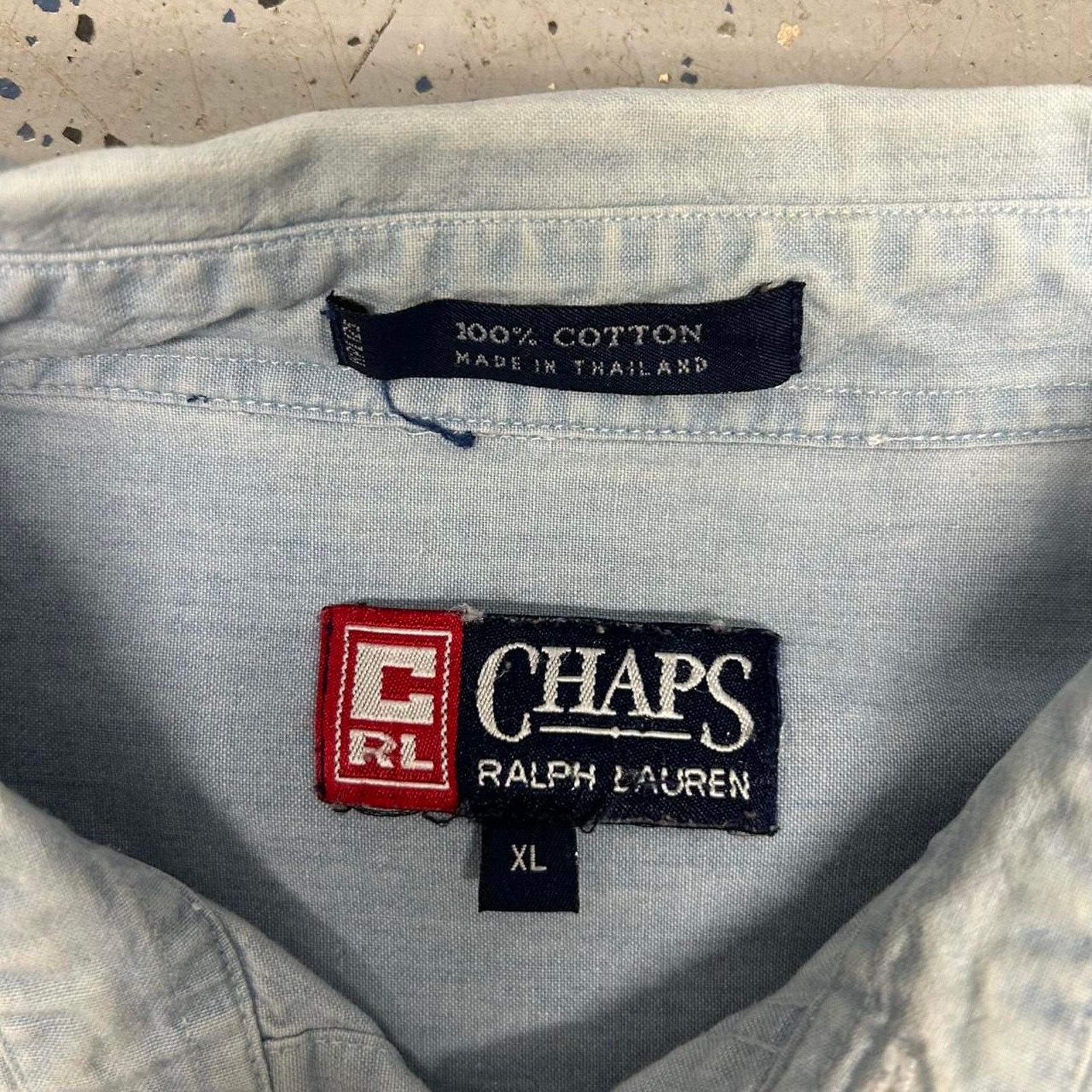 Chaps VTG Chaps Ralph Lauren button-up shirt Size US XL / EU 56 / 4 - 5 Thumbnail