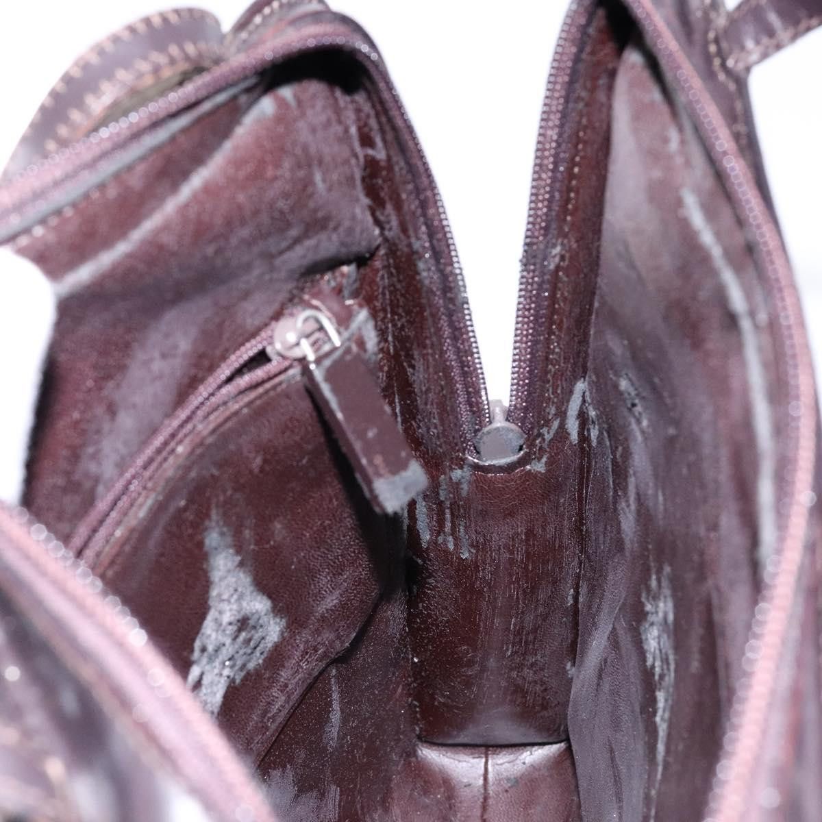 Gucci GUCCI Shoulder Bag Patent Leather Dark Brown 002 002 Size ONE SIZE - 18 Thumbnail