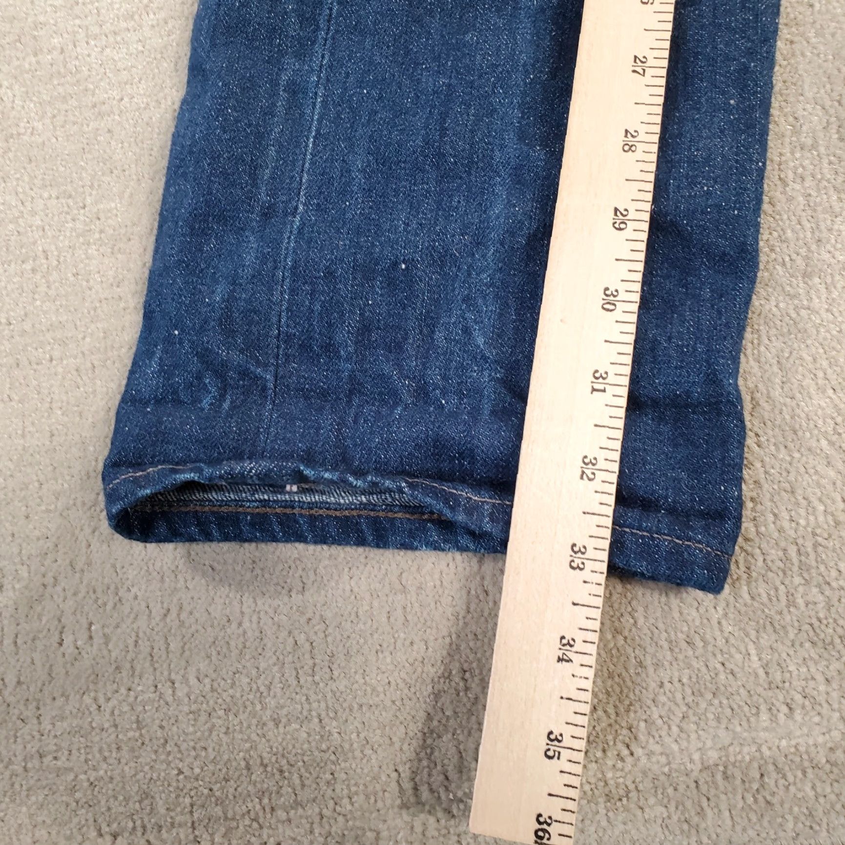 Madewell Madewell Jeans Mens 34x32 Slim Straight Leg Dark Wash Denim Size US 34 / EU 50 - 5 Thumbnail