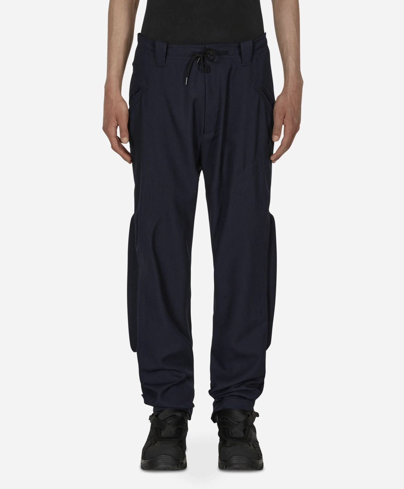 Kiko Kostadinov Kiko kostadinov aw23 meno trousers blue | Grailed
