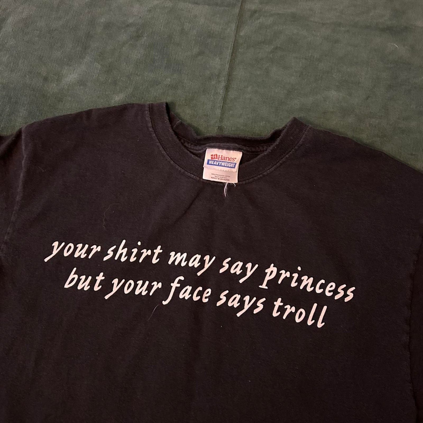 Hanes Vintage funny t shirt Size US M / EU 48-50 / 2 - 2 Thumbnail