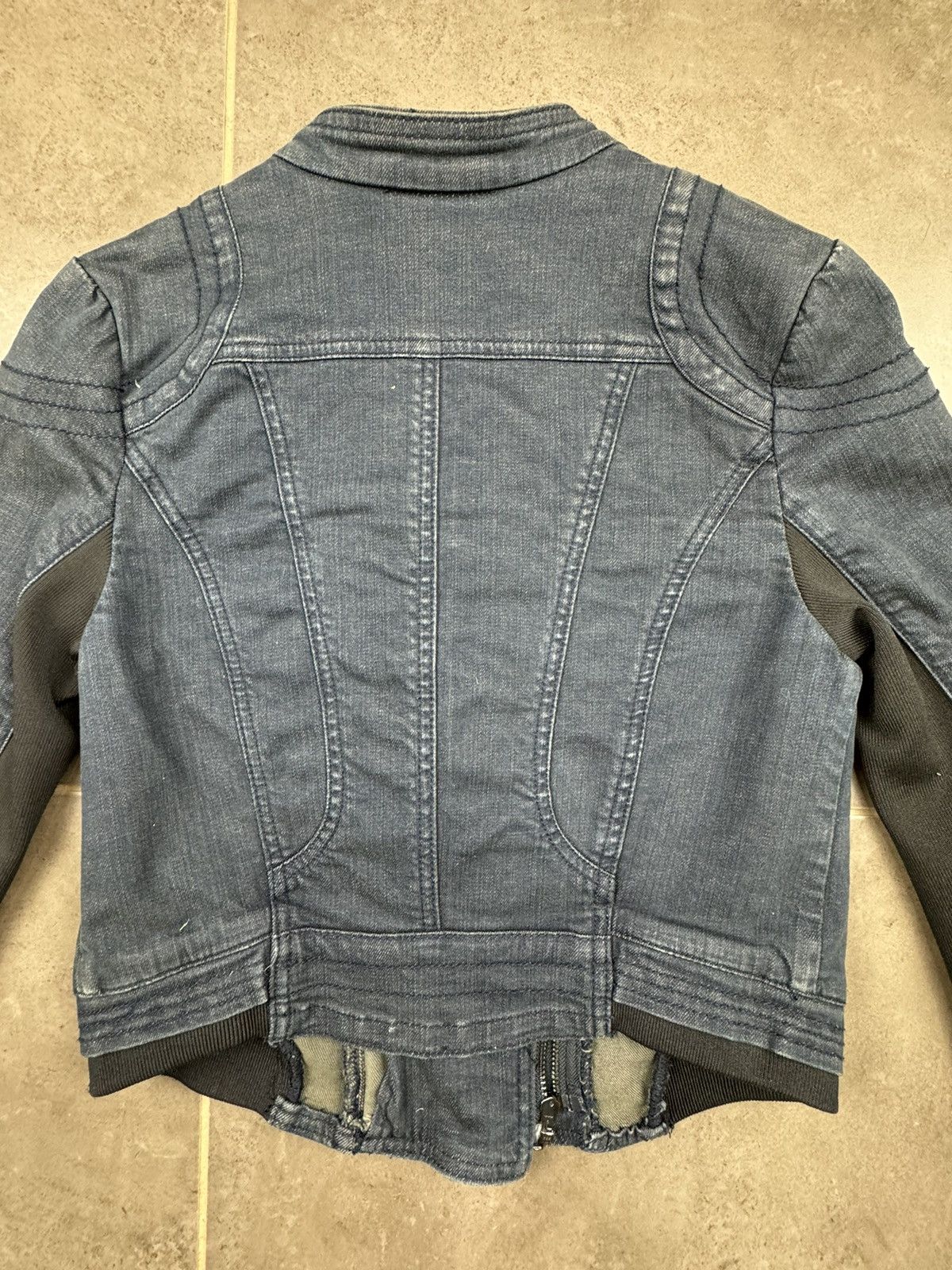 Japanese Brand Denim jacket. Japanese brand Size ONE SIZE - 11 Thumbnail