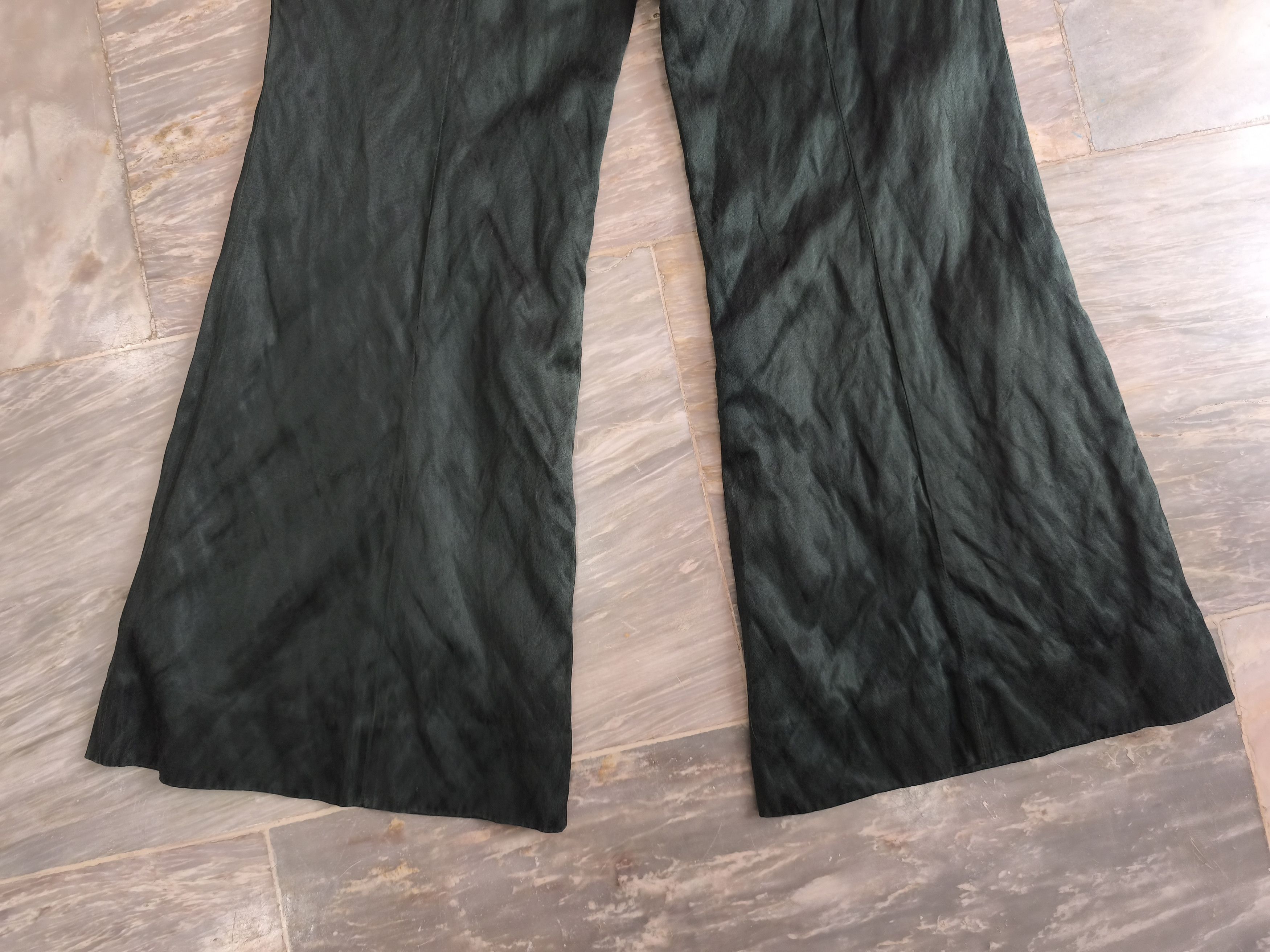 Prada Prada Satin Flared Trousers Size 26" / US 2 / IT 38 - 9 Thumbnail