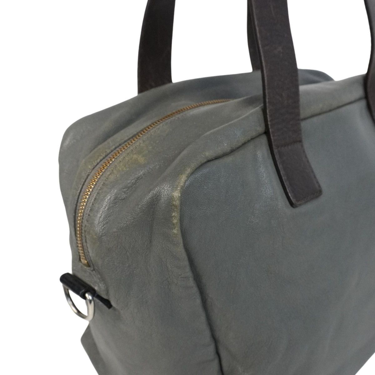 Celine Celine Grey Duffle Bag Size ONE SIZE - 12 Thumbnail