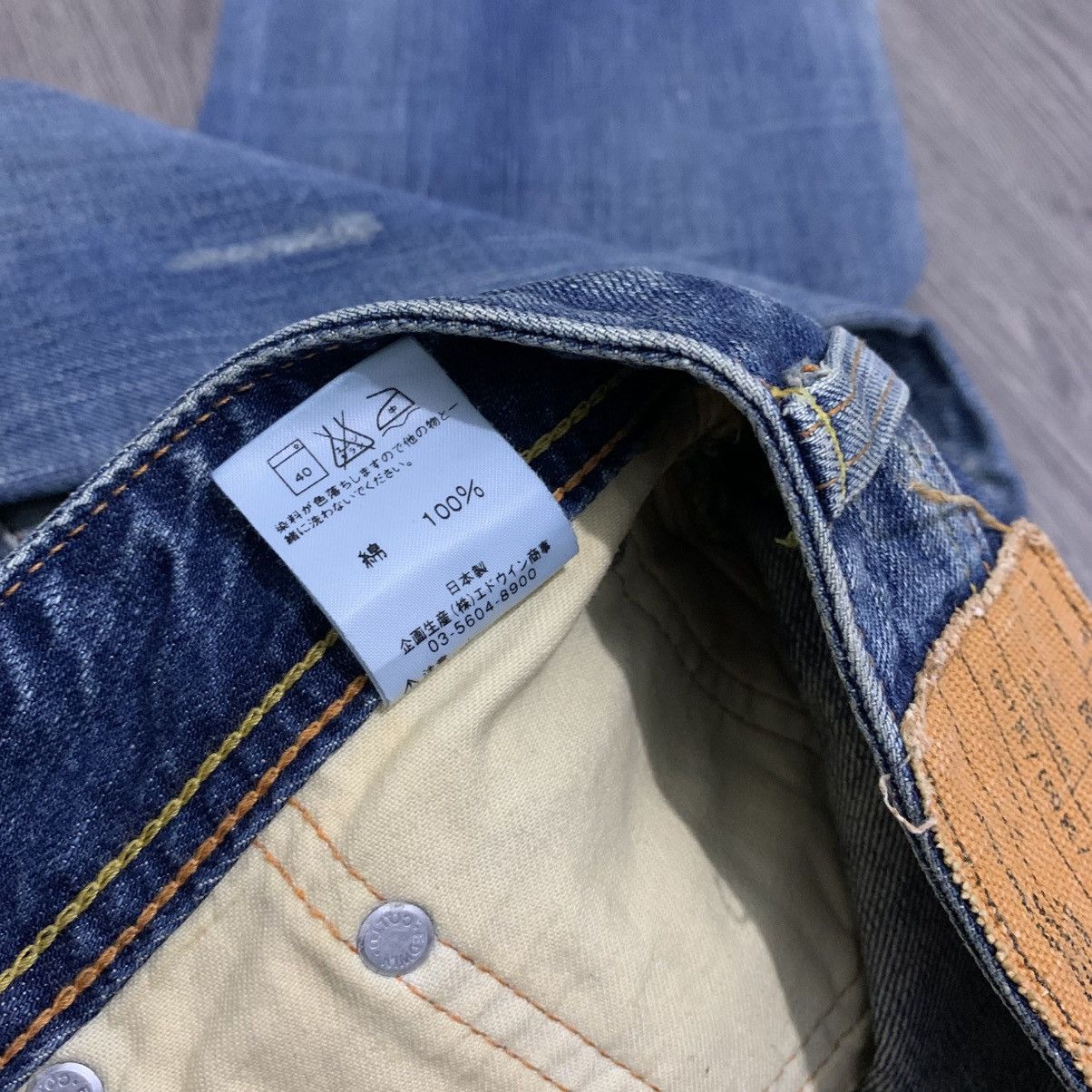 Edwin EDWIN DISTRESSED BOOTCUT JEANS Size US 30 / EU 46 - 12 Thumbnail