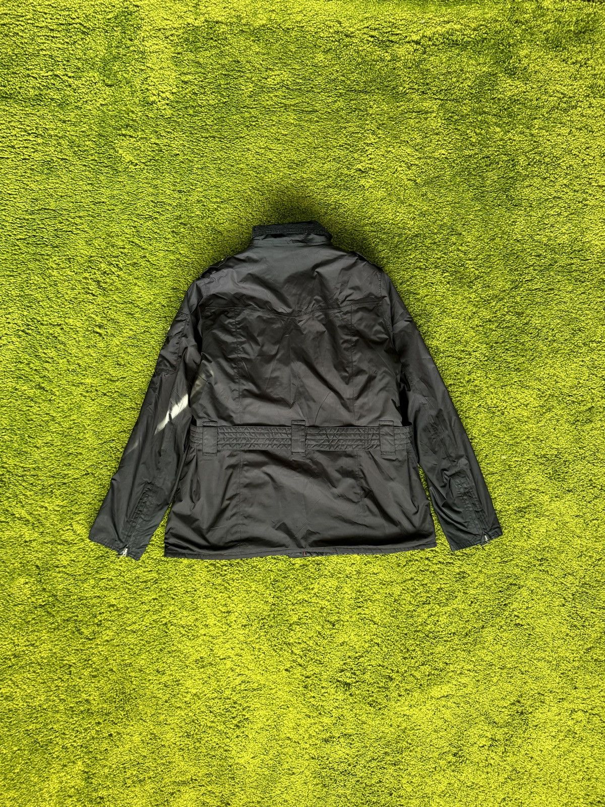 Barbour × Designer Barbour International nylon belted jacket Size XL / US 12-14 / IT 48-50 - 2 Thumbnail