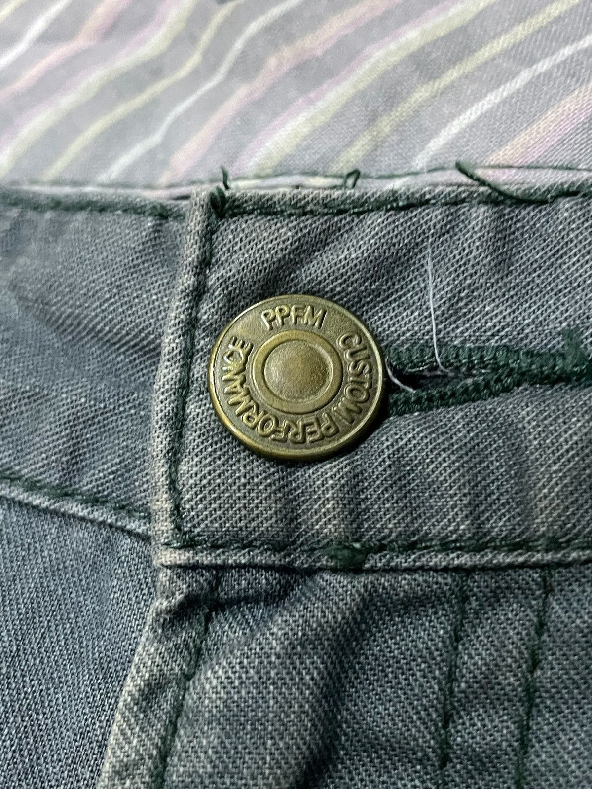 5351 POUR LES HOMMES × PPFM PPFM Japan Layered Double Waist Pocket Punk Wash Pants Size US 34 / EU 50 - 21 Thumbnail