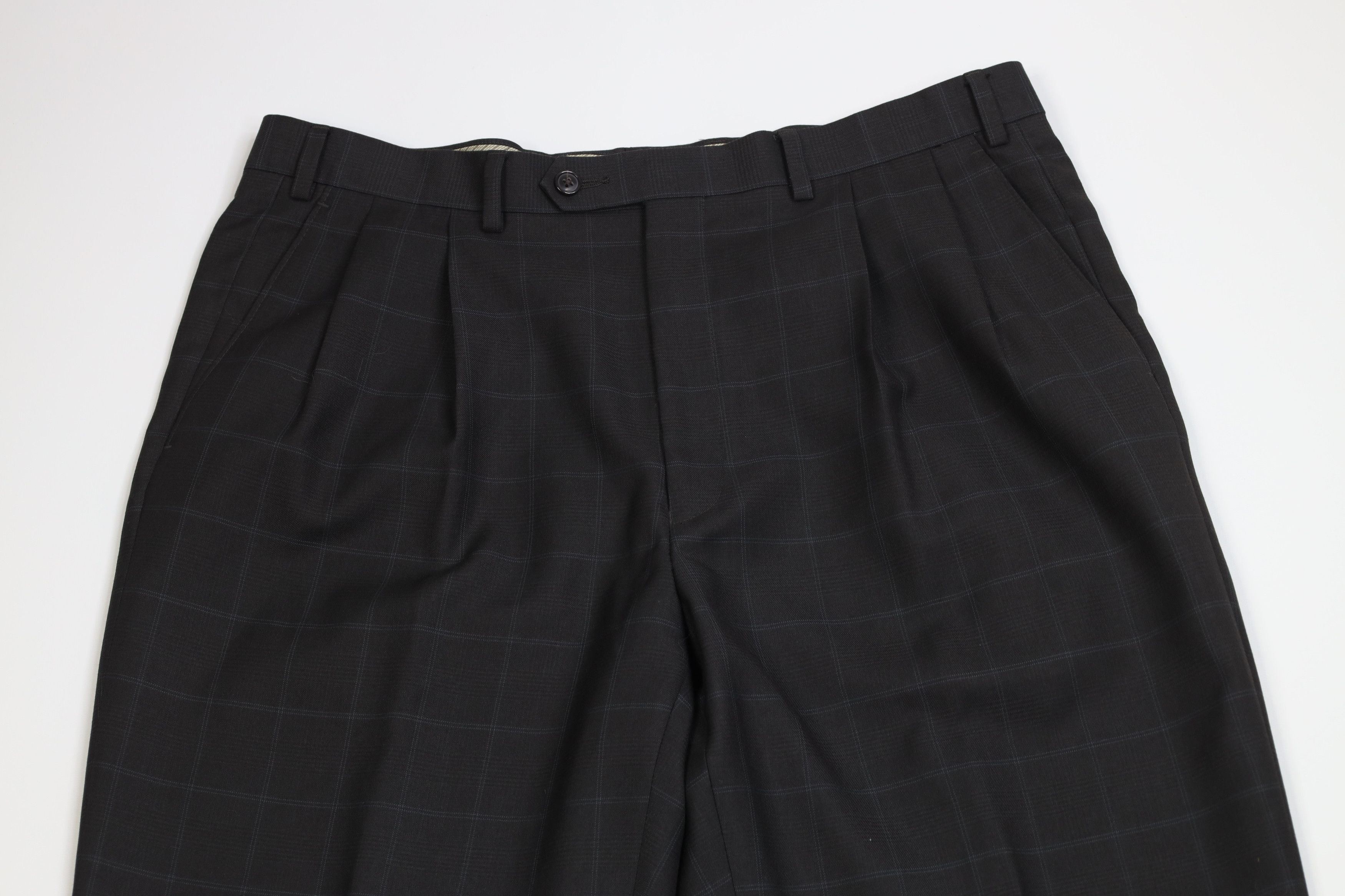Polo Ralph Lauren Vintage Y2K Ralph Lauren Blend Wide Leg Chino Pants Plaid Size US 36 / EU 52 - 2 Thumbnail
