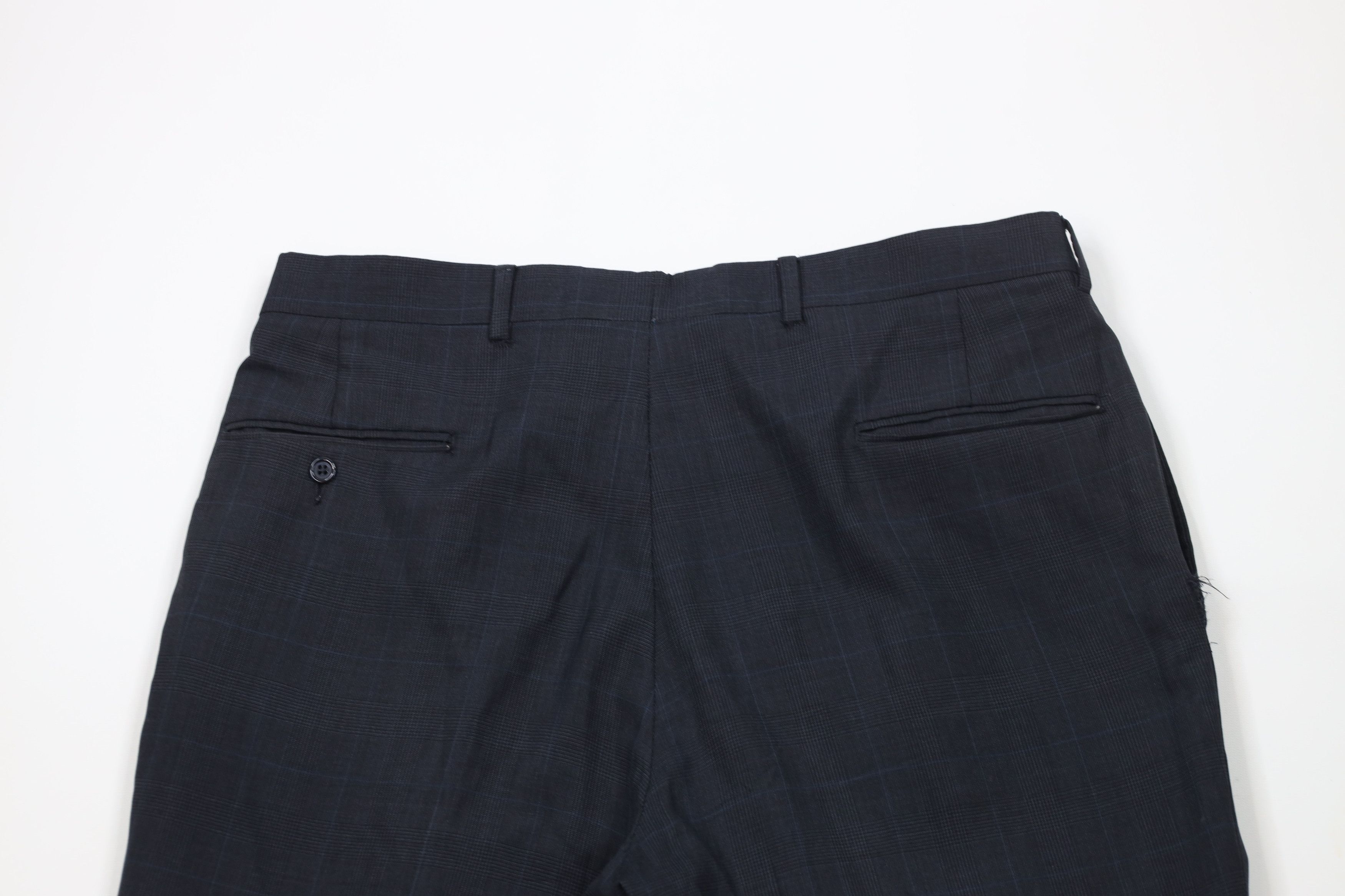 Jos. A. Bank × Vintage Vintage Jos A Bank Lightweight Wool Wide Leg Chino Pants Size US 36 / EU 52 - 11 Thumbnail