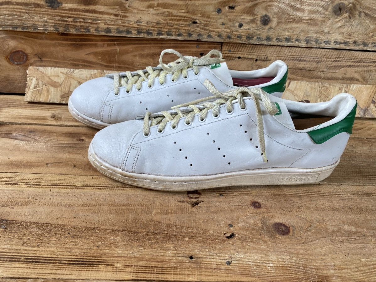 Adidas Adidas vintage stansmith low-top white leather sneakers Uk12 Size US 13 / EU 46 - 18 Thumbnail