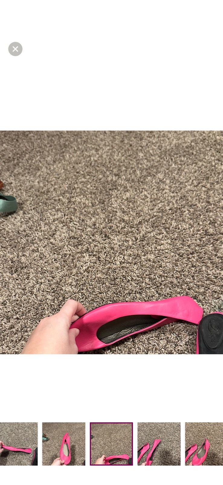 Other Pink flats Size US 7.5 / IT 37.5 - 7 Thumbnail