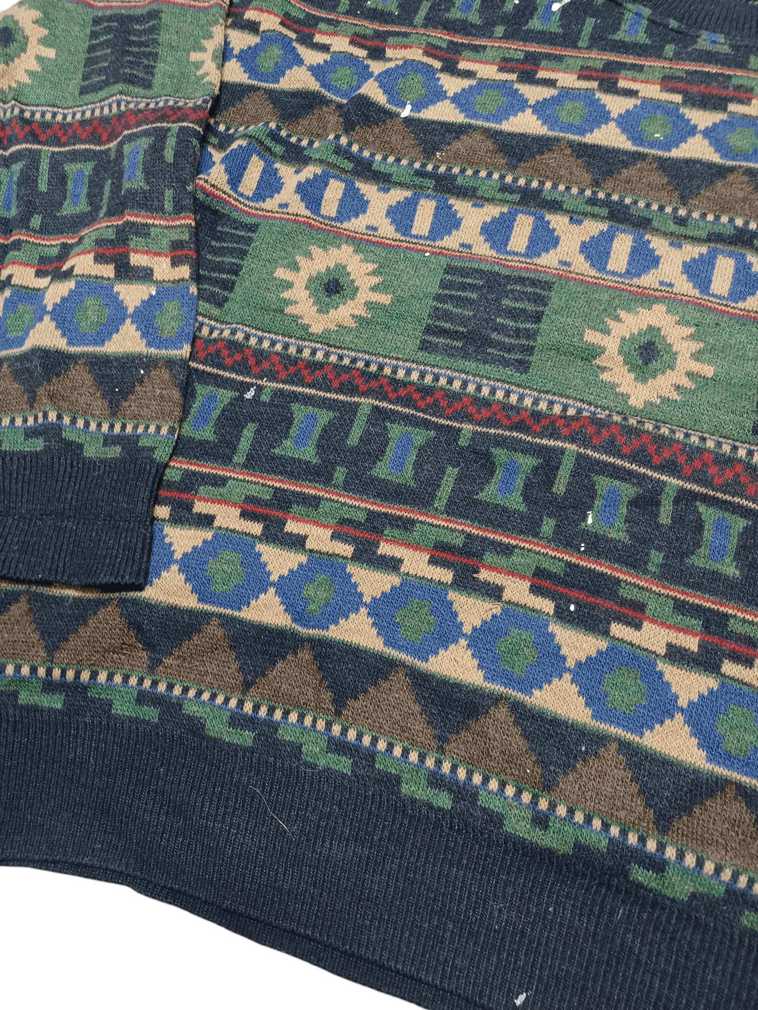 Other VINTAGE 90S PAINTED MADE IN ITALY Y2K OLDMONEY SWEATER Size US XL / EU 56 / 4 - 3 Thumbnail