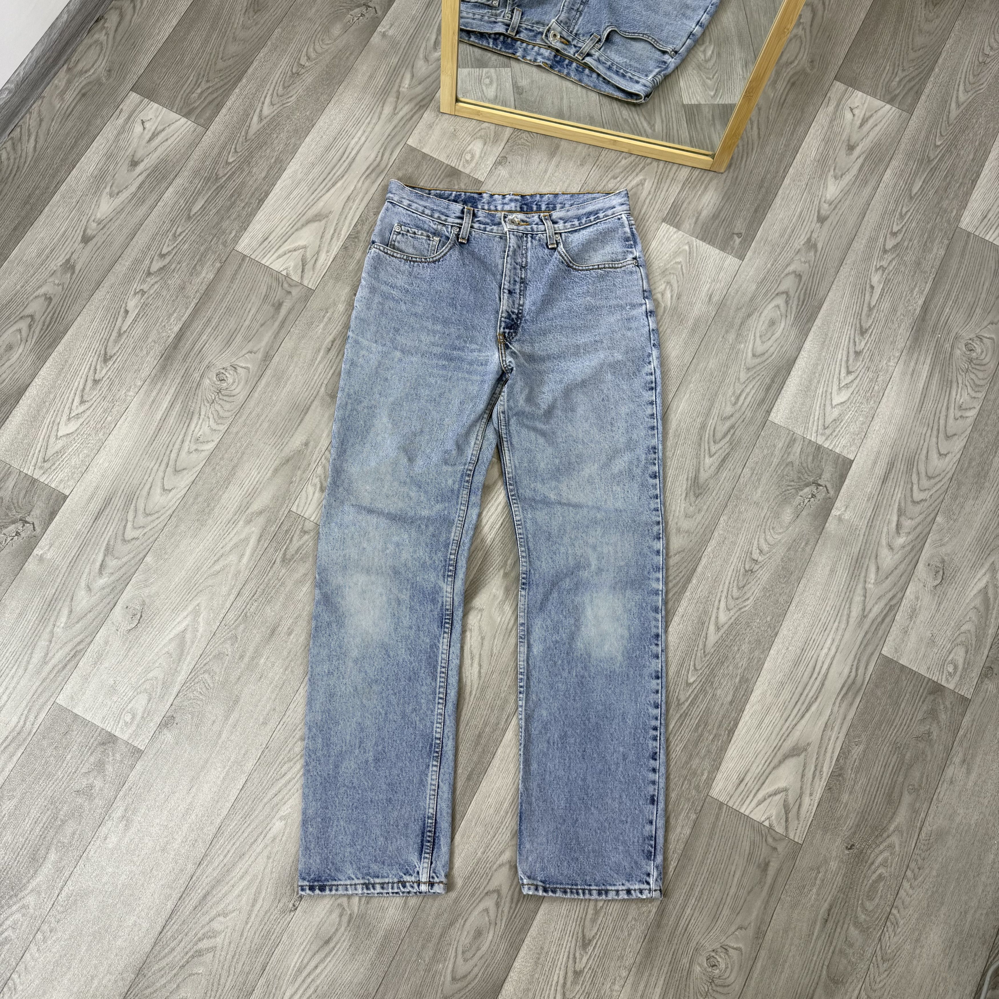 Levi's Vintage Levi's 627 Orange Tab Stonewashed Blue Denim Jeans Size US 32 / EU 48 - 2 Thumbnail