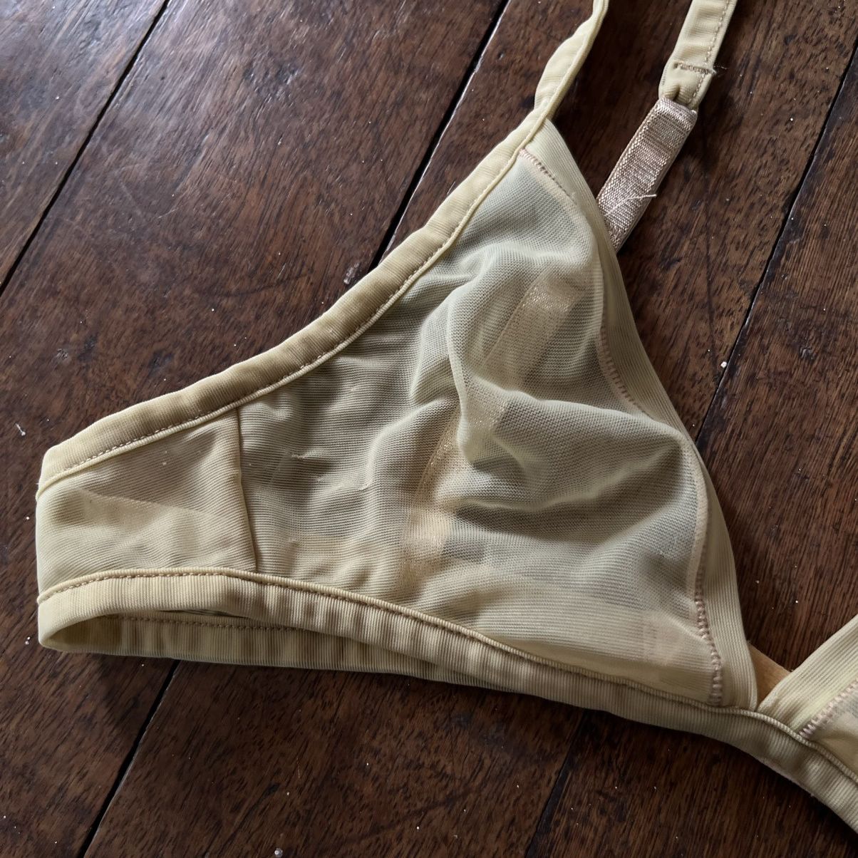 Prada Vintage Prada Sheer Silk Bralette Size ONE SIZE - 3 Thumbnail