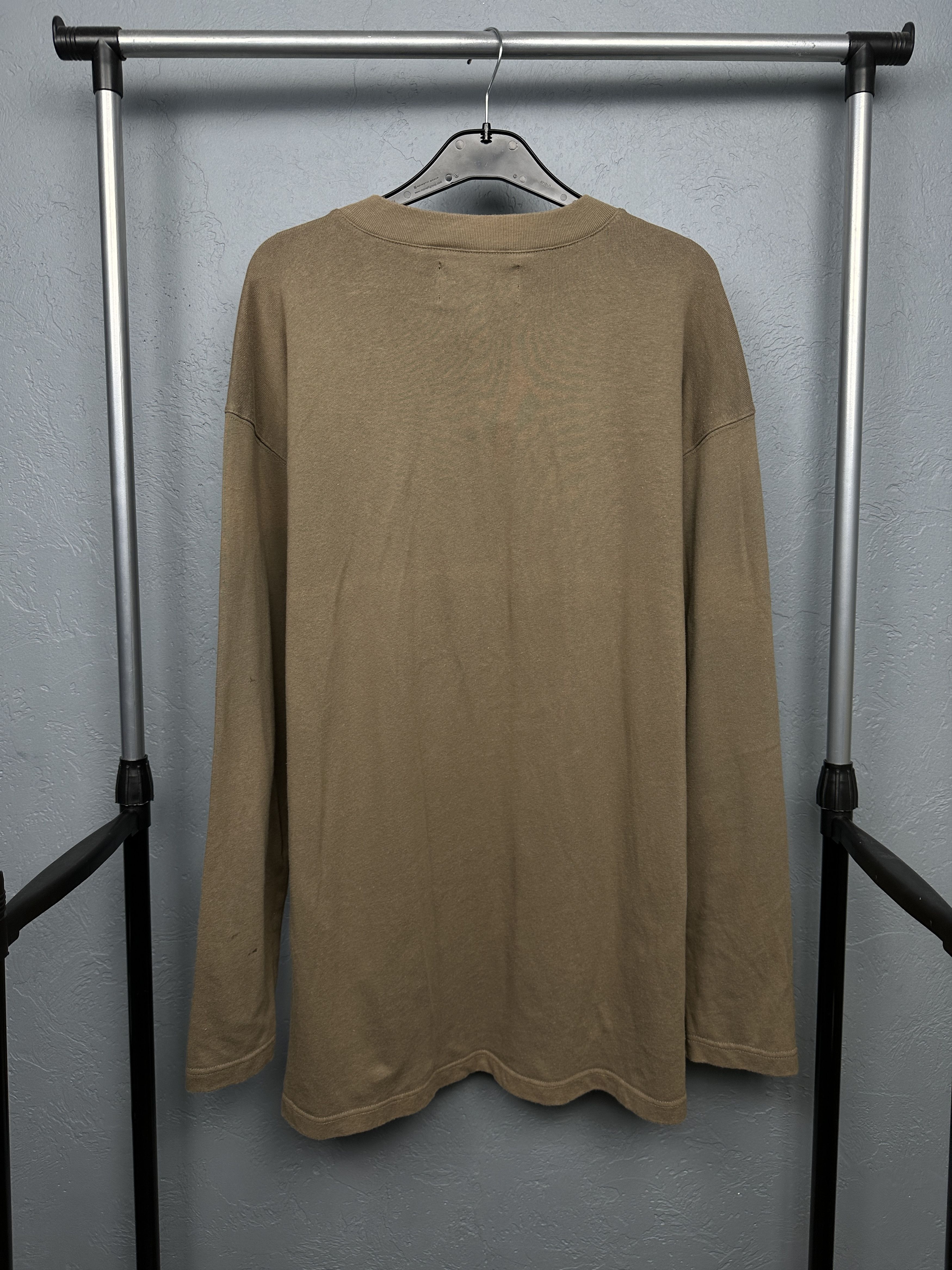 Harley Davidson × Vintage Harley Davidson Vintage Mens Henley Long Sleeve T-Shirt Size US L / EU 52-54 / 3 - 6 Thumbnail