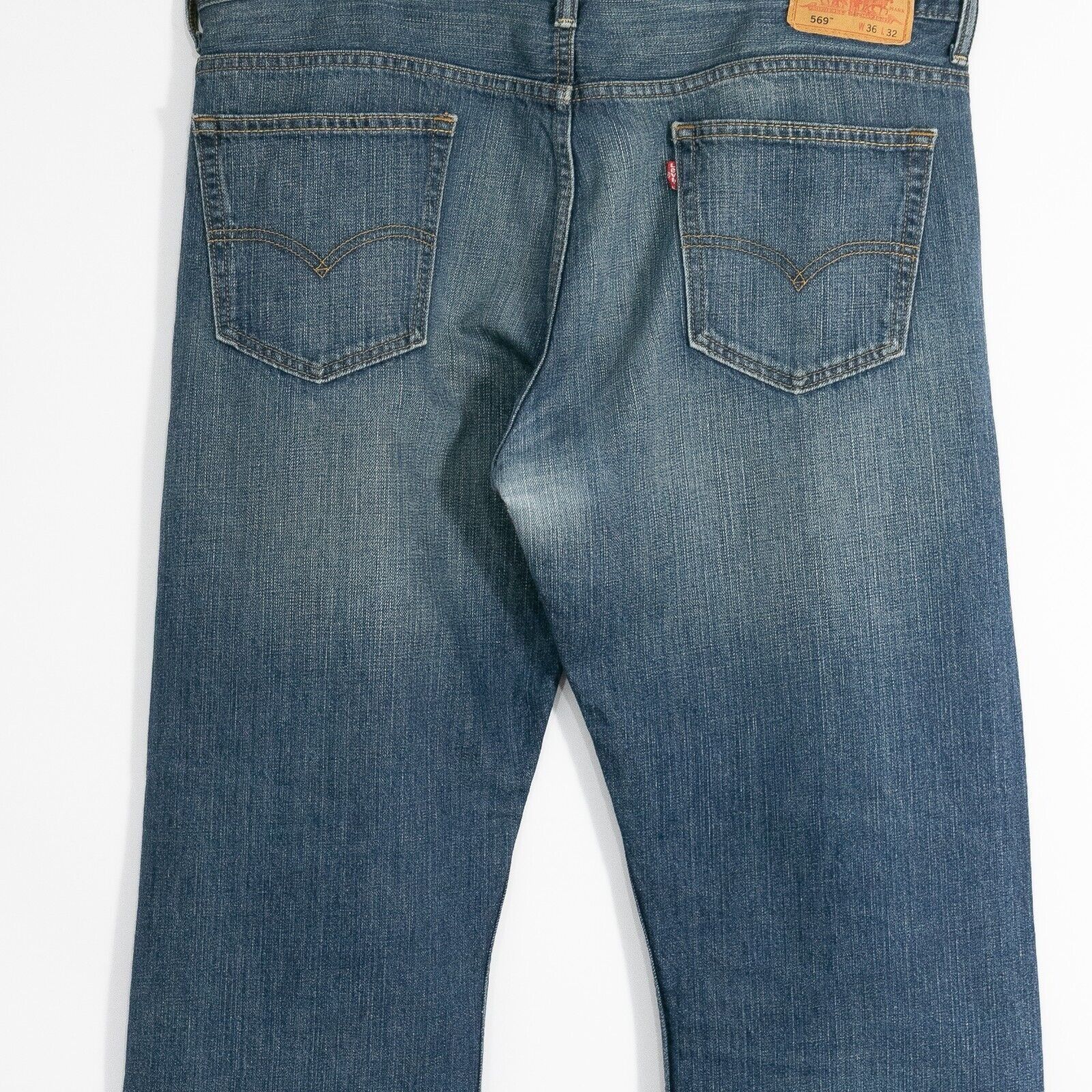 Levi's × Vintage Vintage Y2K Levis 569 Jeans 38x32 - Relaxed Straight Leg Size US 38 / EU 54 - 5 Thumbnail