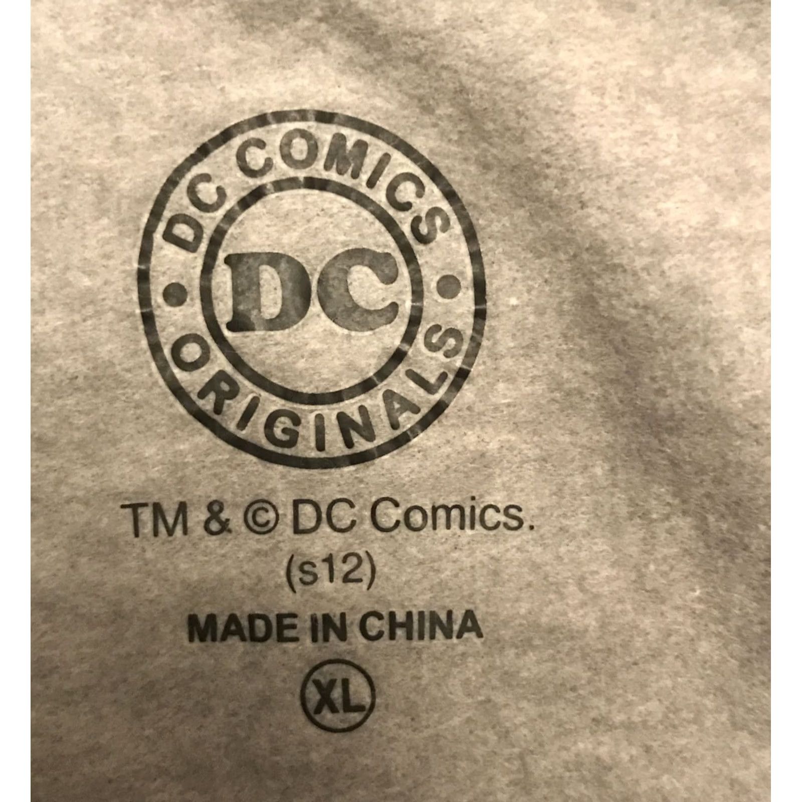 DC Comics DC Comics Shirt Womens XL Gray Sleep Jrs Chase Bad Boys Batman PJs Size XL / US 12-14 / IT 48-50 - 3 Thumbnail
