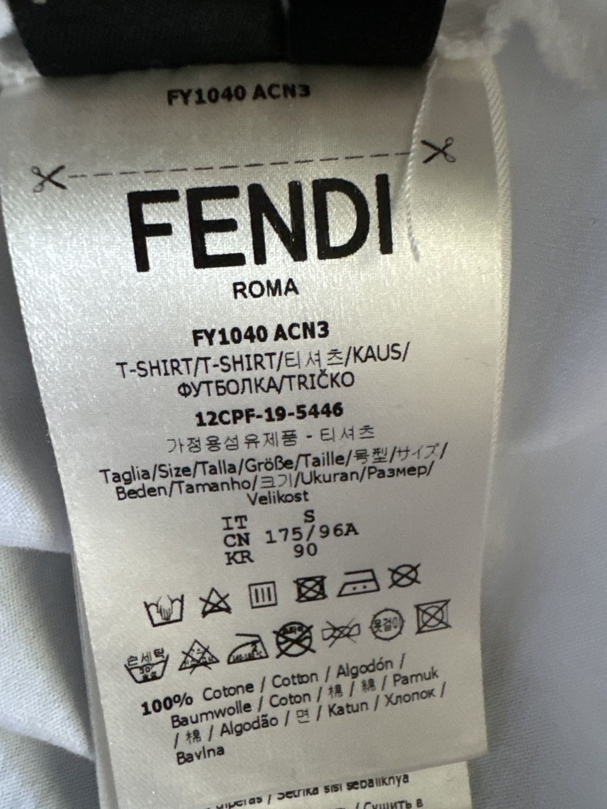 Fendi Fendi Shirt Size US S / EU 44-46 / 1 - 7 Thumbnail