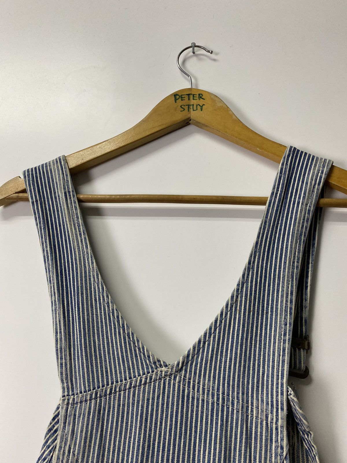 Carhartt × Vintage Vintage Carhartt Hikory Overall Size US 34 / EU 50 - 14 Thumbnail