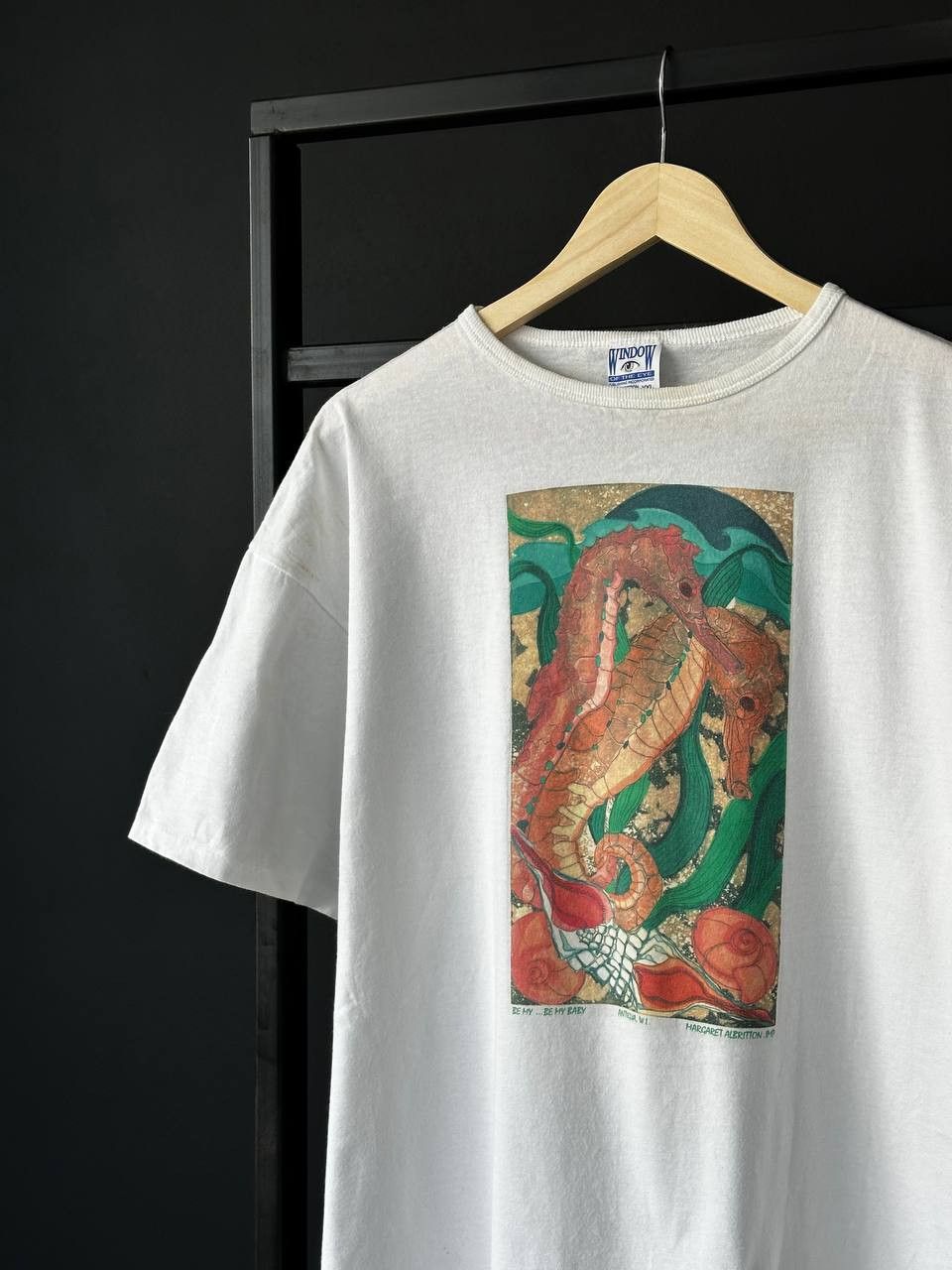 Vintage Vintage Margaret Albritton Art Made In USA T Shirt Size US XXL / EU 58 / 5 - 1 Thumbnail