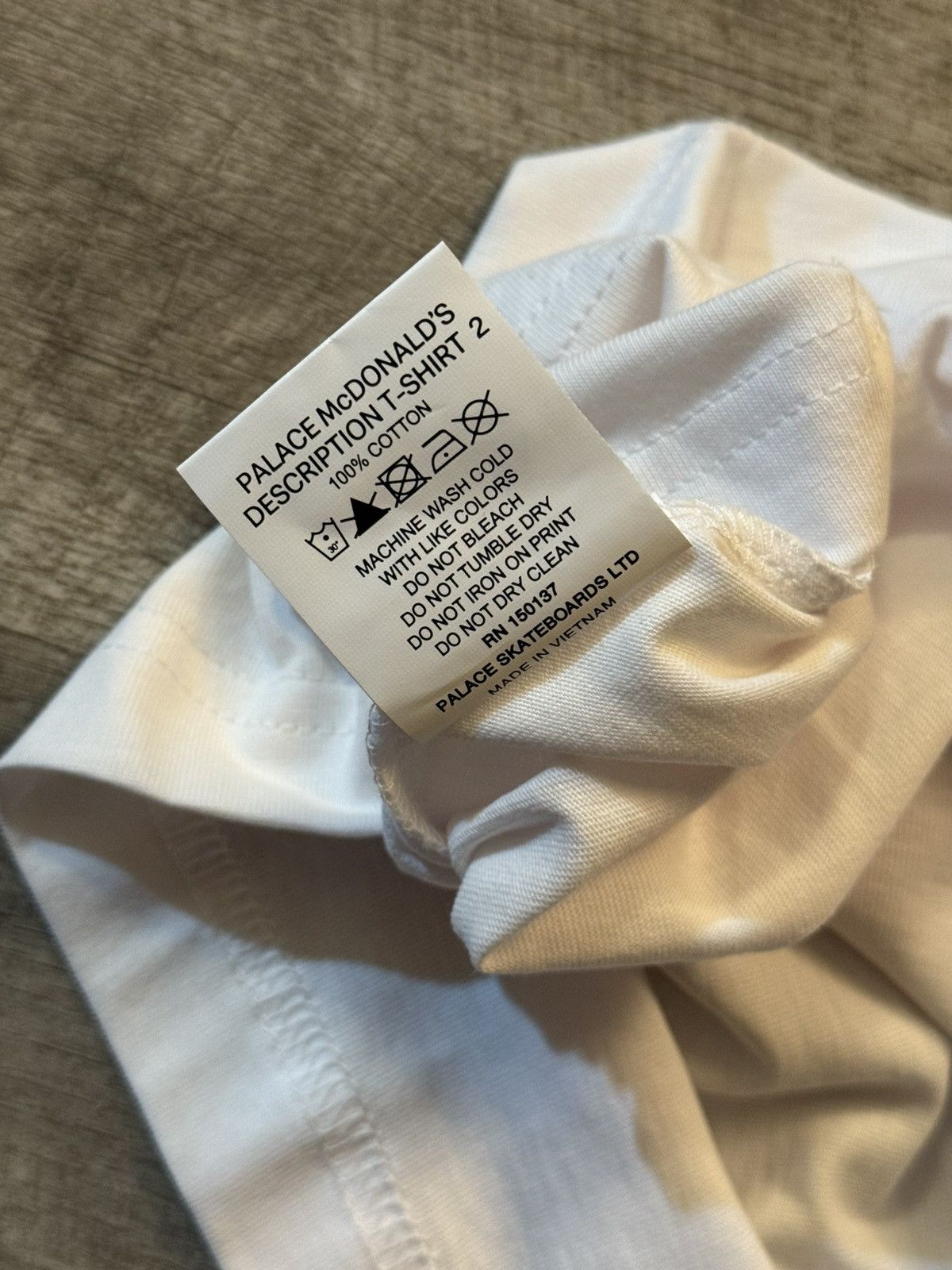 Palace Palace x McDonald’s Description T-Shirt 2 (2023) Size US L / EU 52-54 / 3 - 8 Thumbnail
