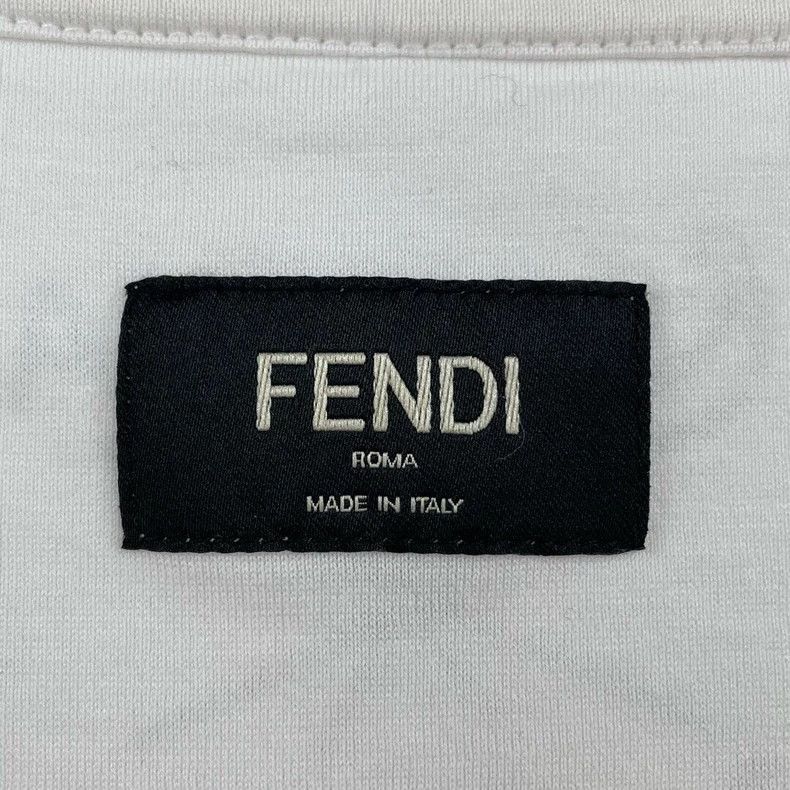 Fendi Fendi Logo Short Sleeve TShirt Size US M / EU 48-50 / 2 - 4 Thumbnail