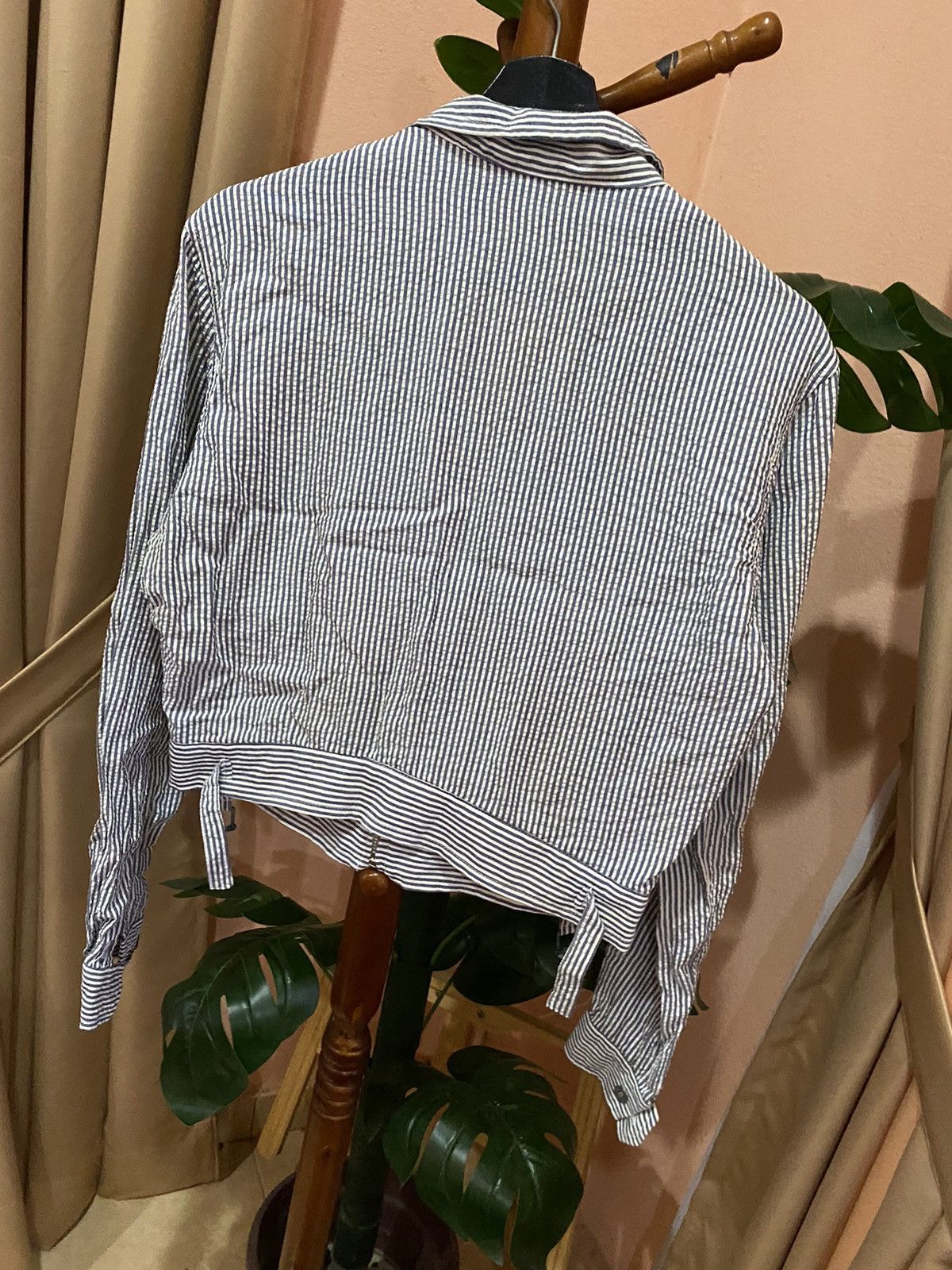 DKNY VINTAGE DKNY HICKORY CROP JACKET Size L / US 10 / IT 46 - 9 Thumbnail