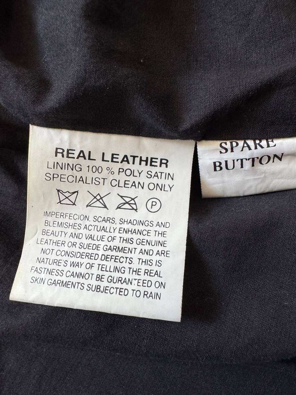 Vintage Mission Cropped Leather Bomber Dolce Gabbana vibe Size US M / EU 48-50 / 2 - 10 Thumbnail