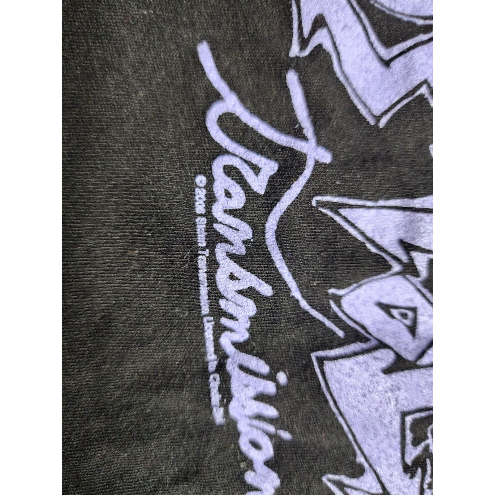 Next Level Next Level Officially Licensed Stolen Transmission Record Label T-Shirt Casual Slim Fit Juniors Large Black Music Love Womens Size L / US 10 / IT 46 - 6 Thumbnail