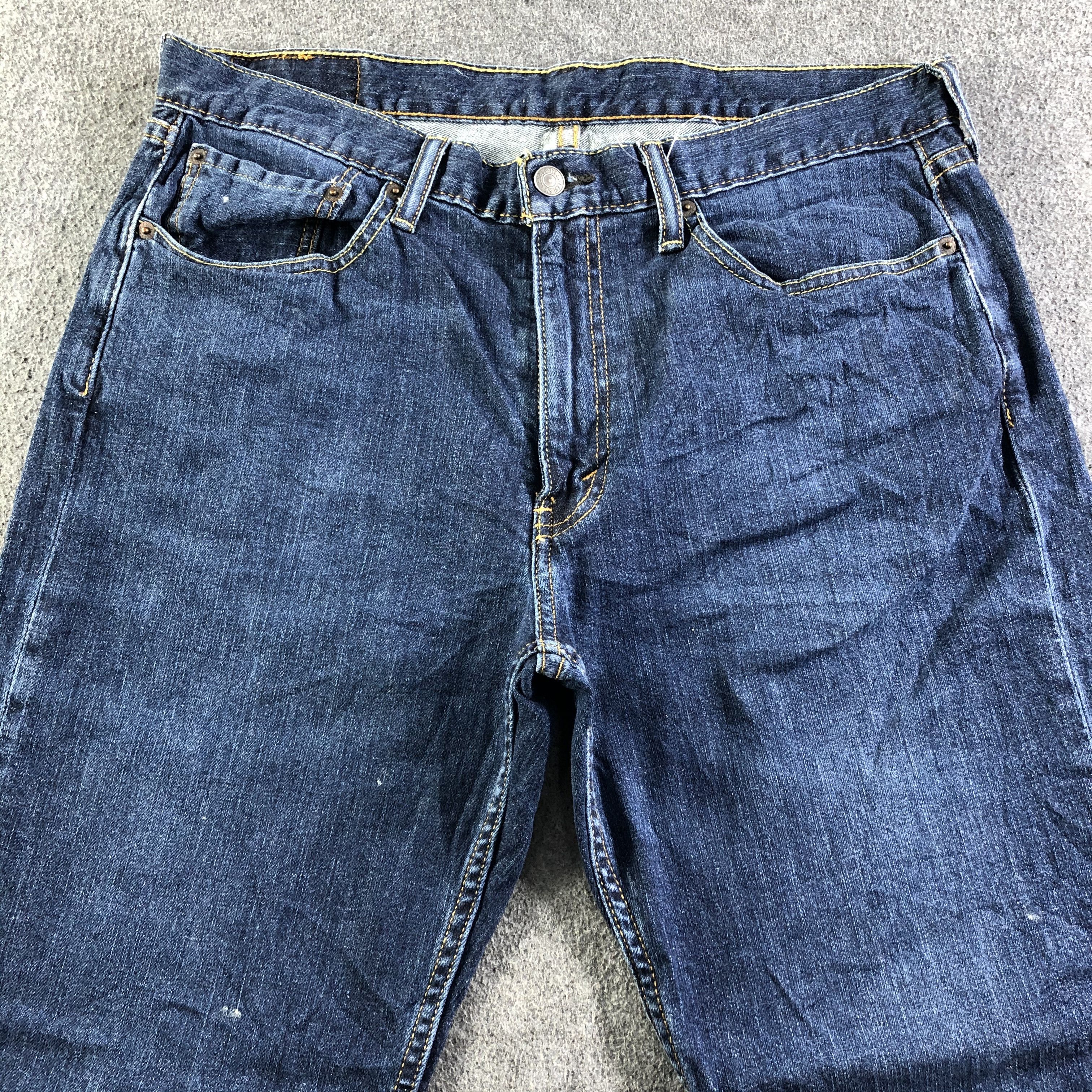 Levi's Vintage Blue Wash Levis 514 Jeans-J4308 Size US 35 - 3 Thumbnail