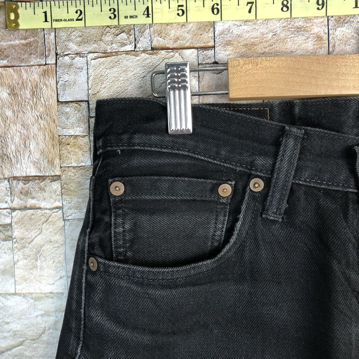 Levi's Levis super Black Denim ripped Pants #7574 Size US 29 - 8 Thumbnail