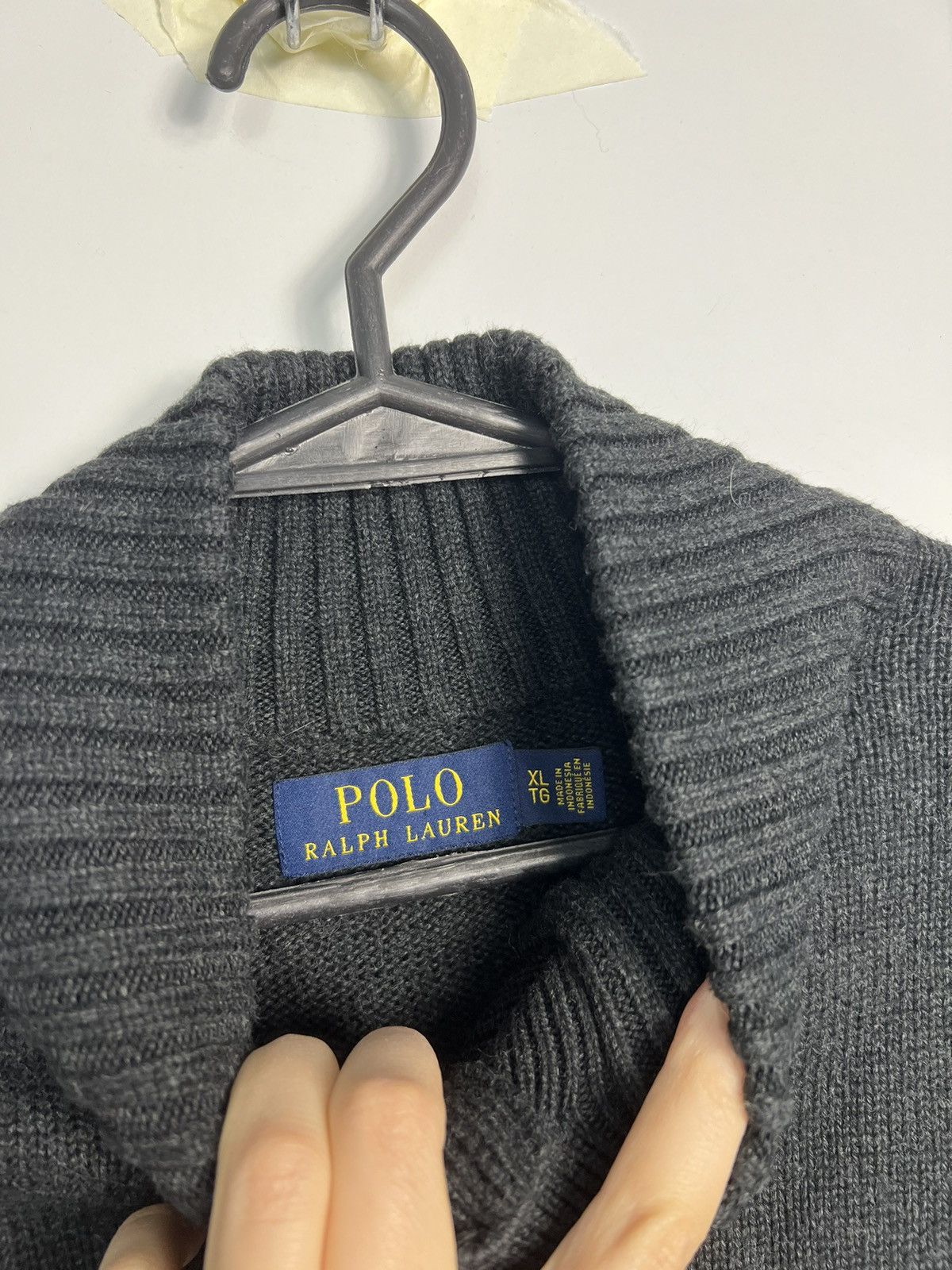 Polo Ralph Lauren × Ralph Lauren Sweater Polo Ralph Lauren black pony new collection Size US XL / EU 56 / 4 - 4 Thumbnail