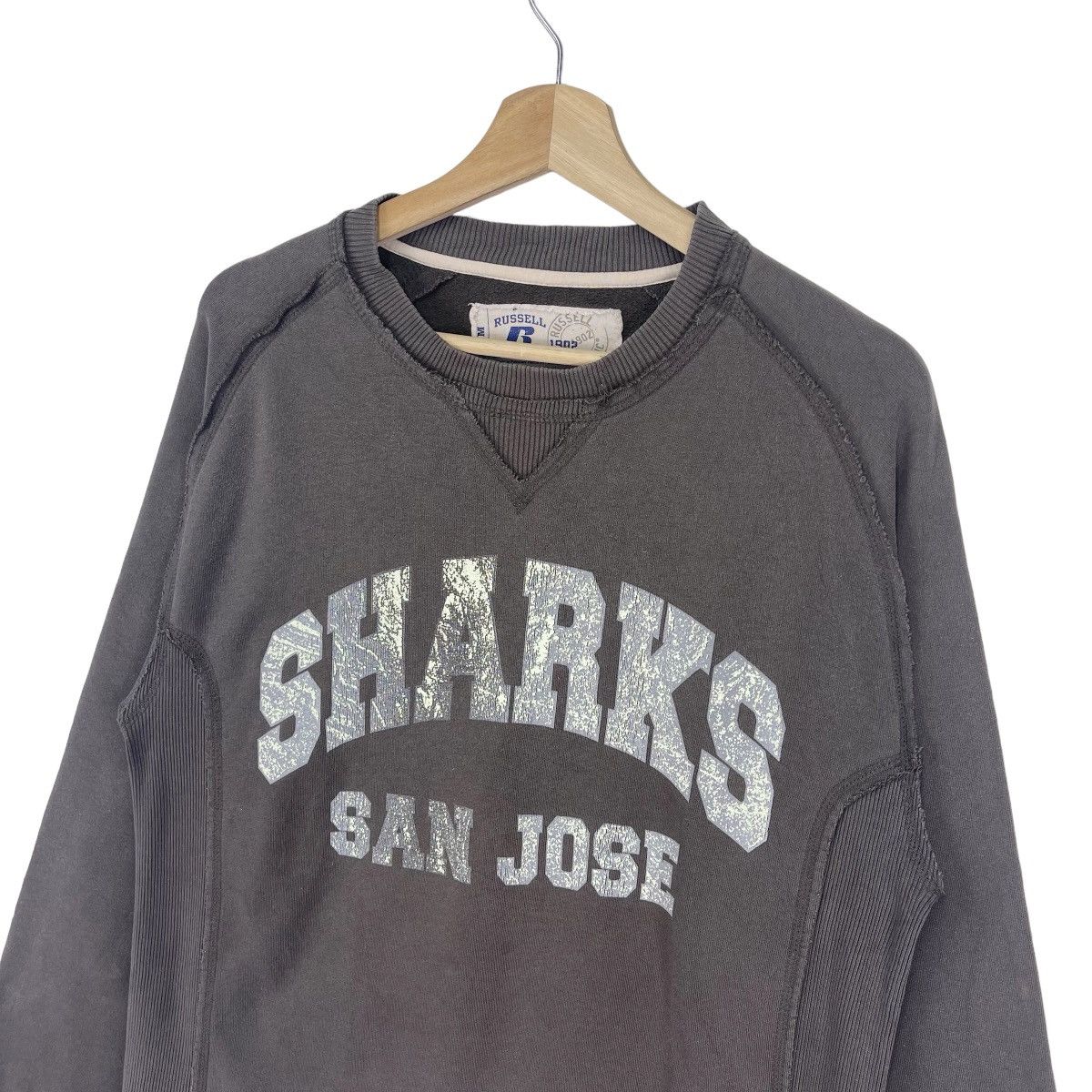 NHL × Vintage Vintage San Jose Sharks Sweatshirt Size US M / EU 48-50 / 2 - 4 Thumbnail