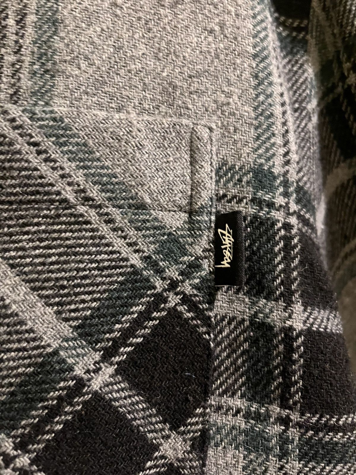 Stussy Stussy Flannel Shirt Size US L / EU 52-54 / 3 - 2 Thumbnail