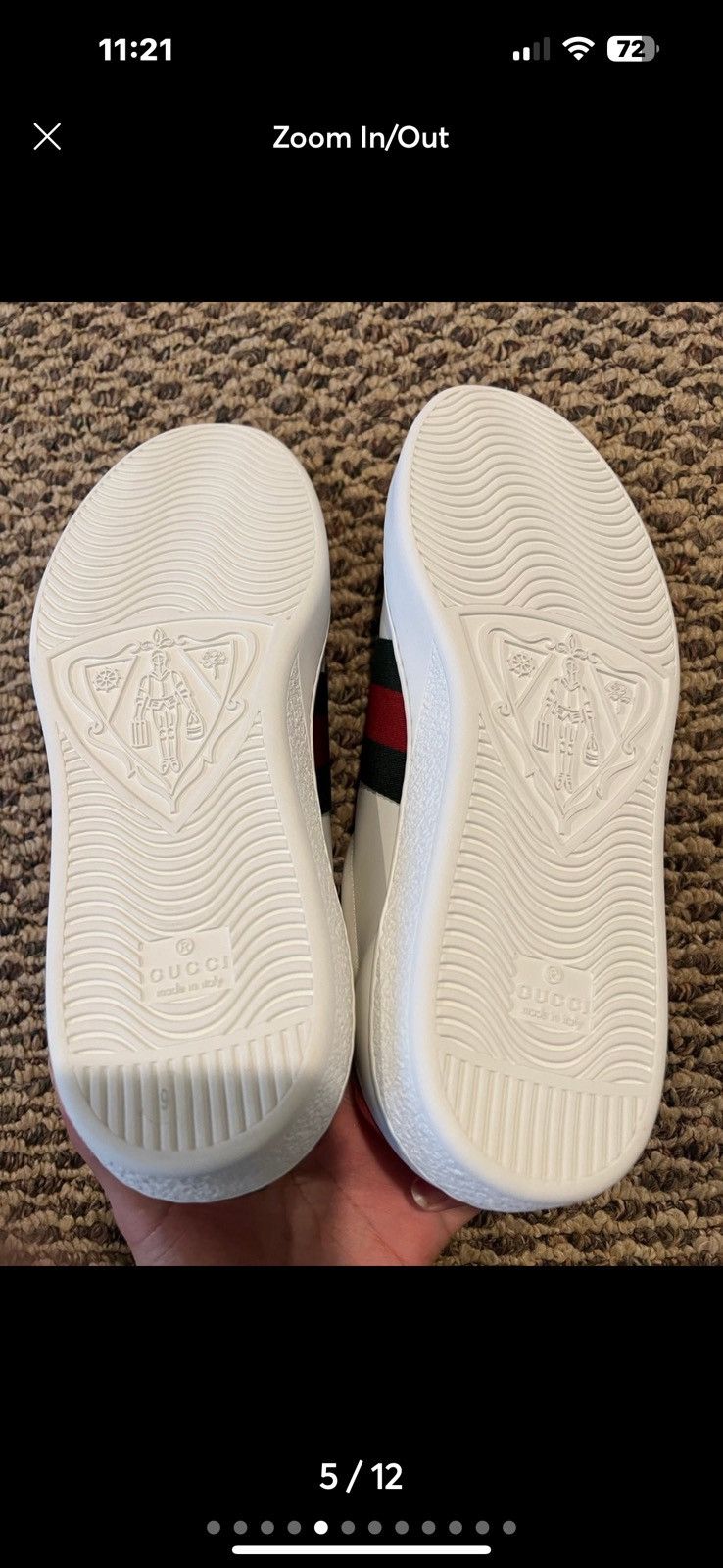 Gucci Gucci ace embroidered tiger Size US 9 / EU 42 - 4 Thumbnail