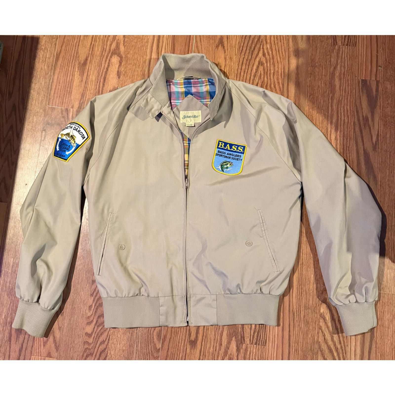 St. Johns Bay True Vintage 90s Fishing Jacket Size US L / EU 52-54 / 3 - 1 Thumbnail