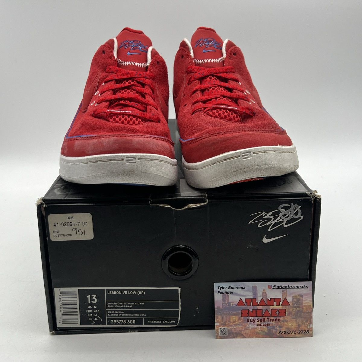 Nike Lebron 7 low rumor Size US 13 / EU 46 - 2 Thumbnail