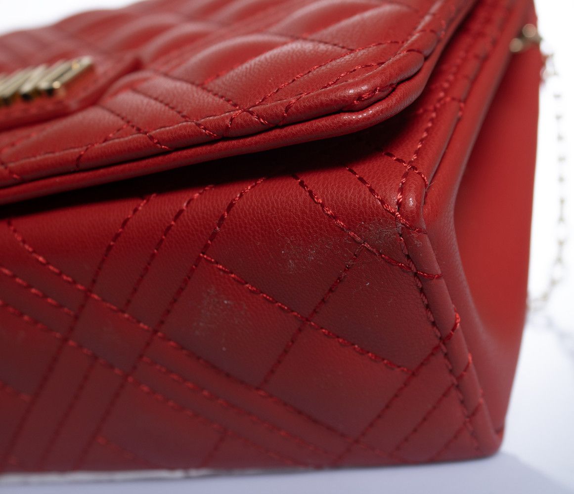 Love Moschino Love Moschino, red quilted shoulder bag Size ONE SIZE - 9 Thumbnail